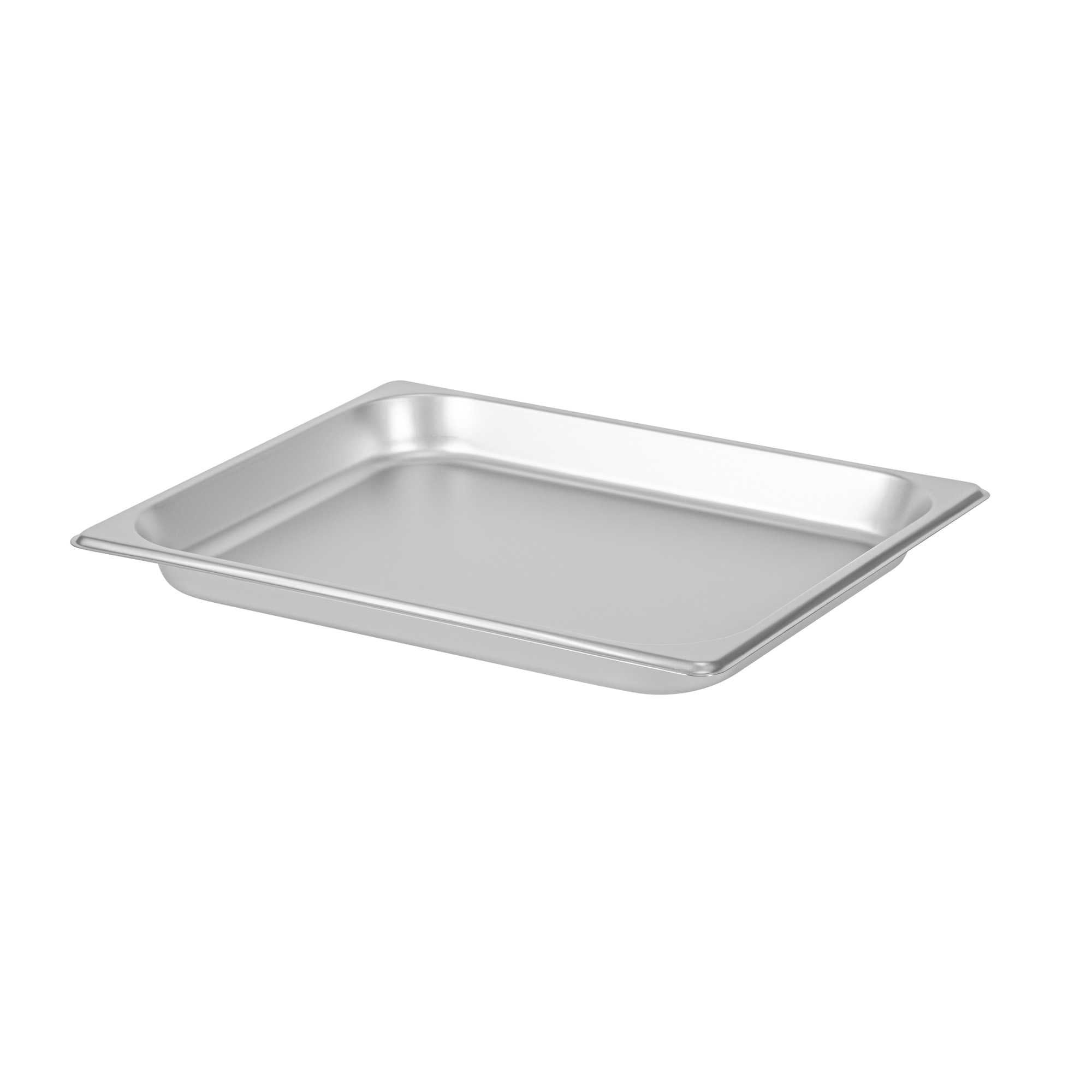 Kitchen Tek Stainless Steel 1/2 Size Steam Table Pan - 1 1/4 Inch Deep, Anti Jam, 24 Gauge - 1 count box