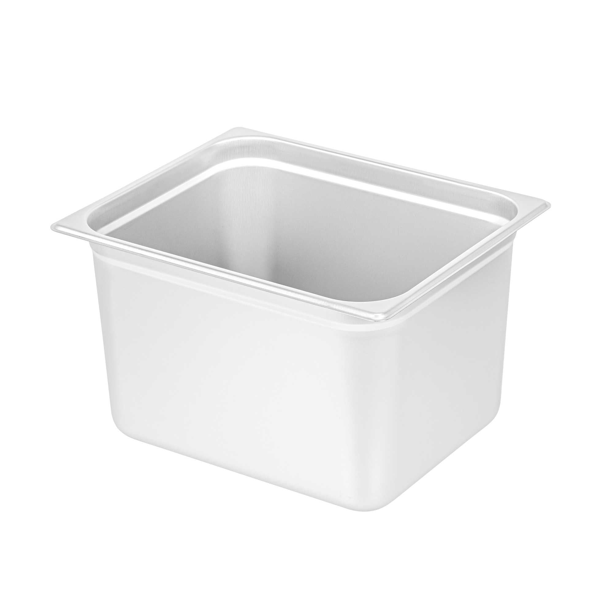 Kitchen Tek Stainless Steel 1/2 Size Steam Table Pan - 8 Inch Deep, Anti Jam, 24 Gauge - 1 count box
