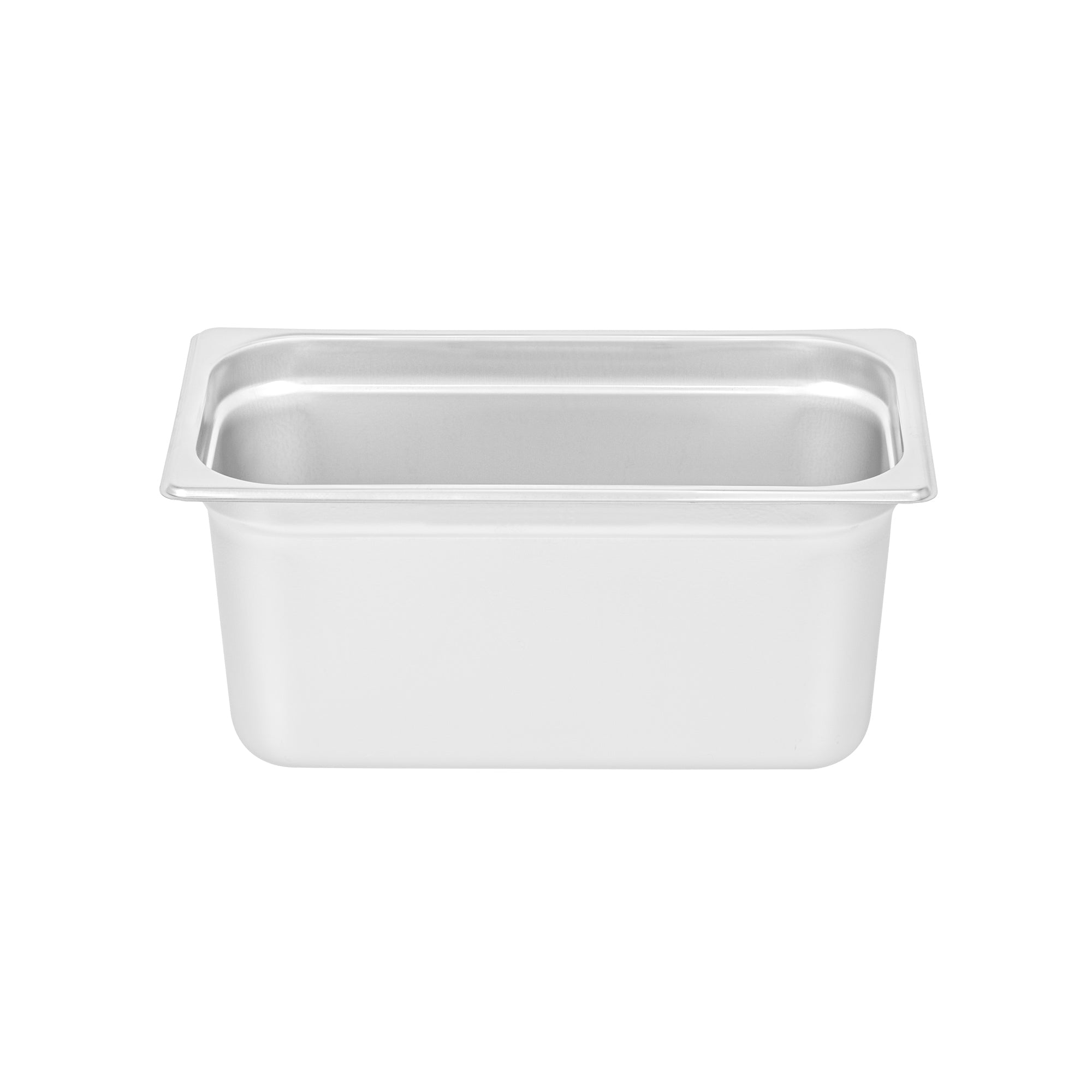 Kitchen Tek Stainless Steel 1/3 Size Steam Table Pan - 6 Inch Deep, Anti Jam, 24 Gauge - 12 count box