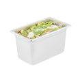 Kitchen Tek Stainless Steel 1/4 Size Steam Table Pan - 6 Inch Deep, Anti Jam, 24 Gauge - 1 count box