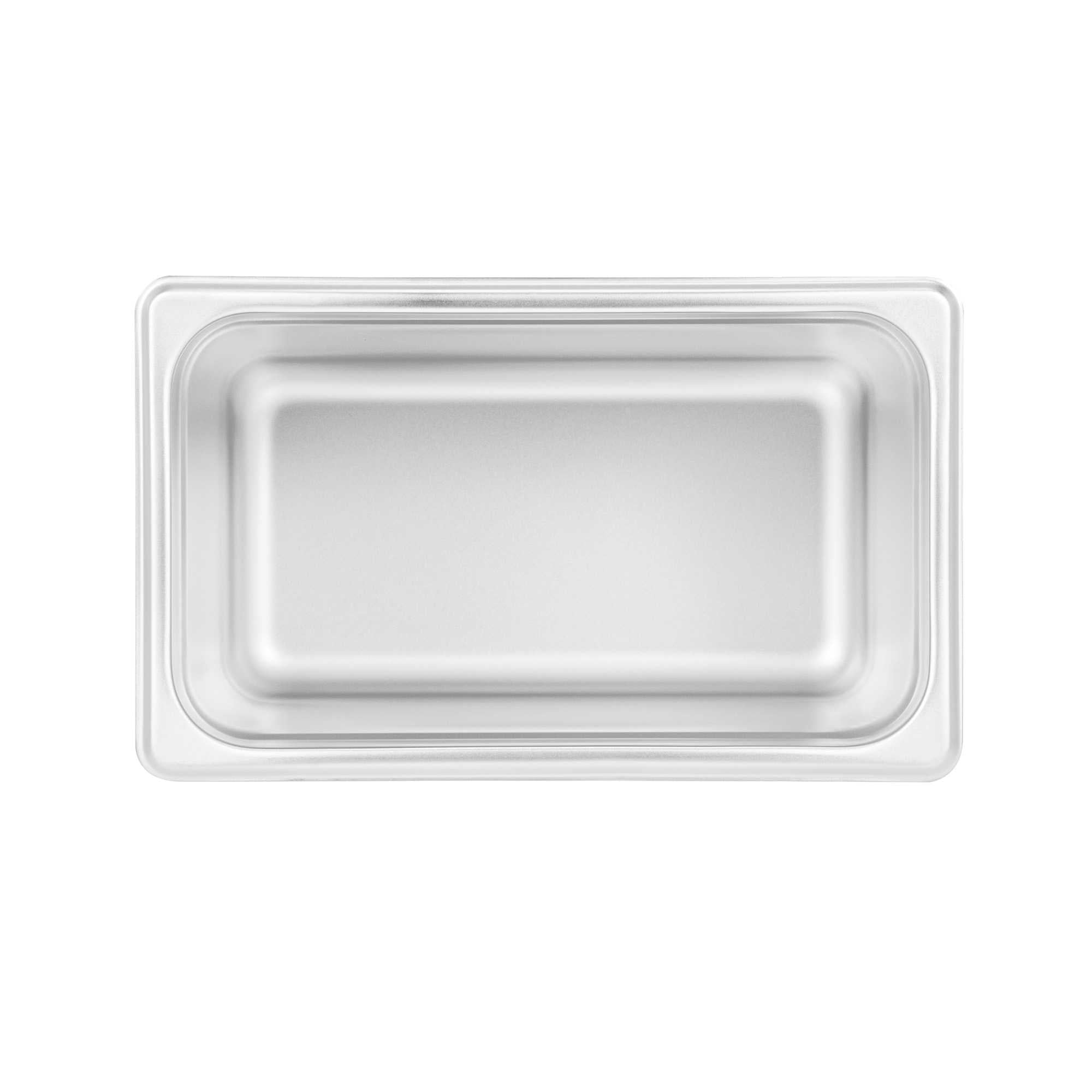 Kitchen Tek Stainless Steel 1/4 Size Steam Table Pan - 6 Inch Deep, Anti Jam, 24 Gauge - 1 count box