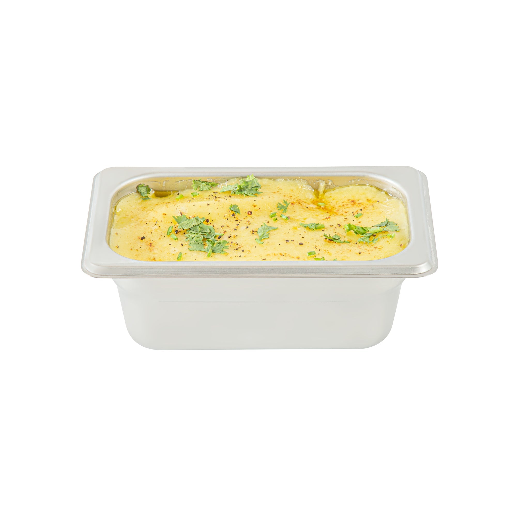 Kitchen Tek Stainless Steel 1/9 Size Steam Table Pan - 2 1/2 Inch Deep, Anti Jam, 24 Gauge - 12 count box
