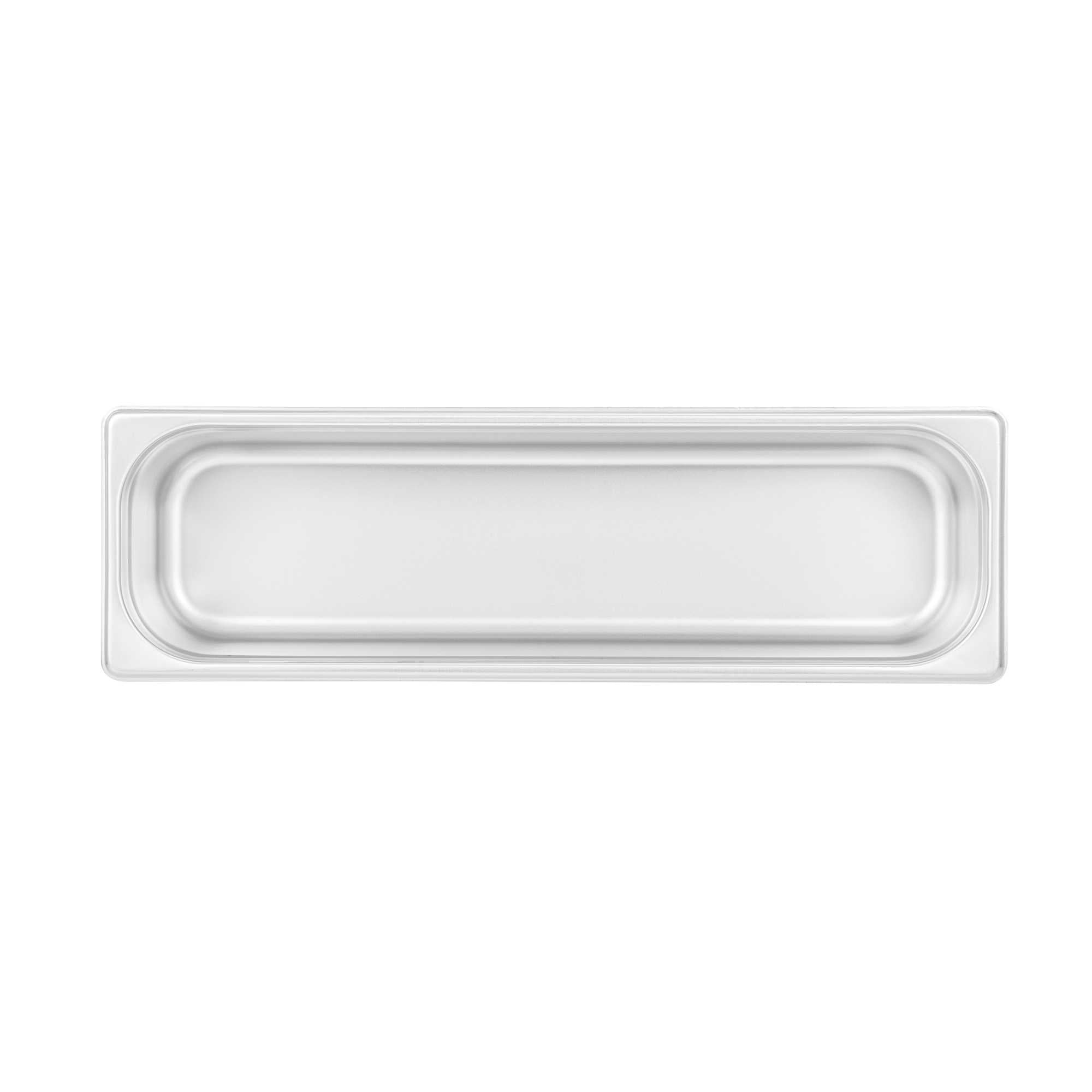 Kitchen Tek Stainless Steel 1/2 Size Long Steam Table Pan - 4 Inch Deep, Anti Jam, 24 Gauge - 1 count box