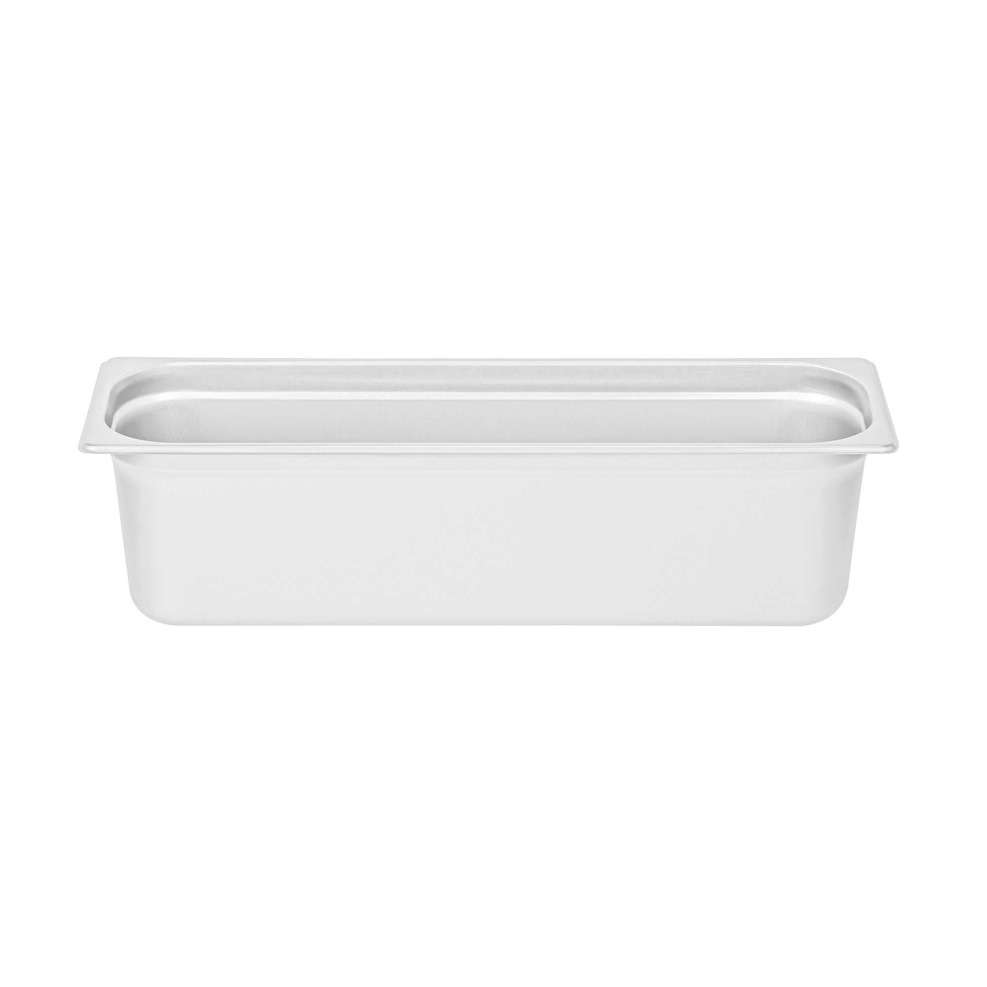 Kitchen Tek Stainless Steel 1/2 Size Long Steam Table Pan - 6 Inch Deep, Anti Jam, 24 Gauge - 1 count box