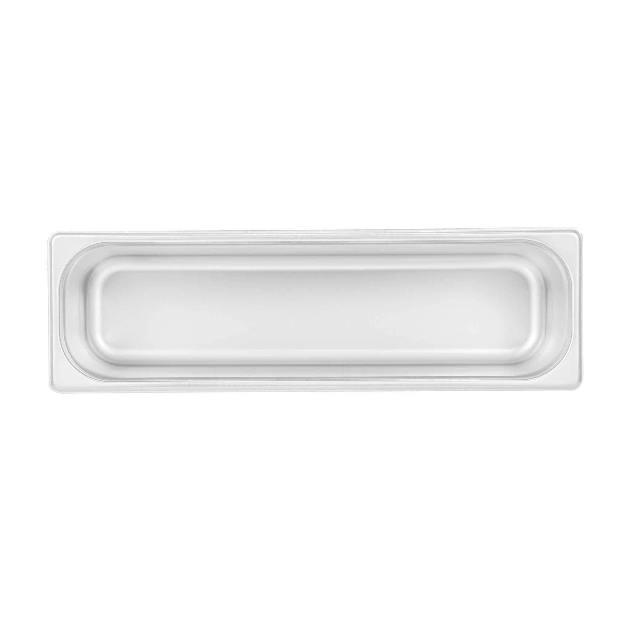 Kitchen Tek Stainless Steel 1/2 Size Long Steam Table Pan - 6 Inch Deep, Anti Jam, 24 Gauge - 1 count box