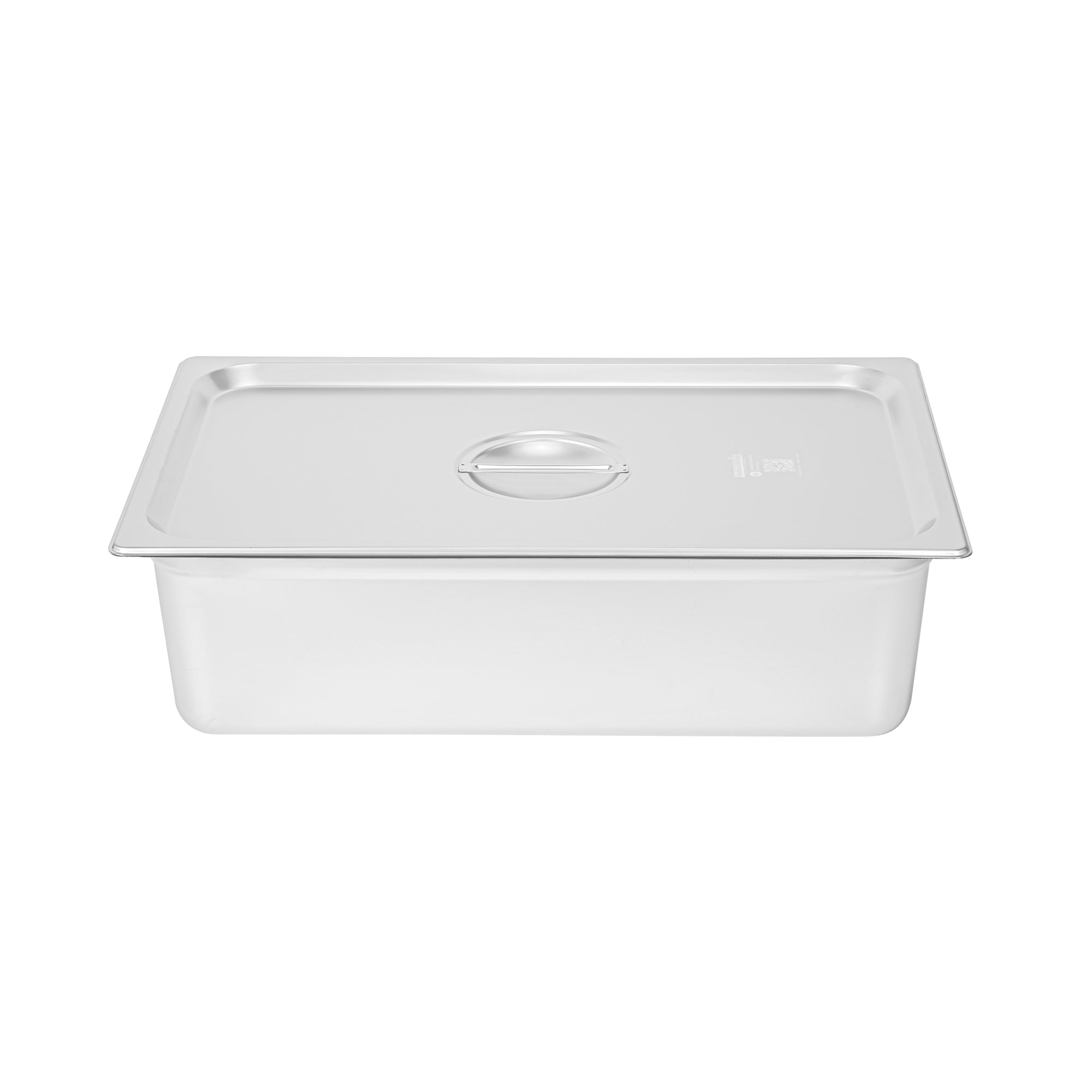 Kitchen Tek Stainless Steel Lid - Fits Full Size Steam Table Pan - 12 count box