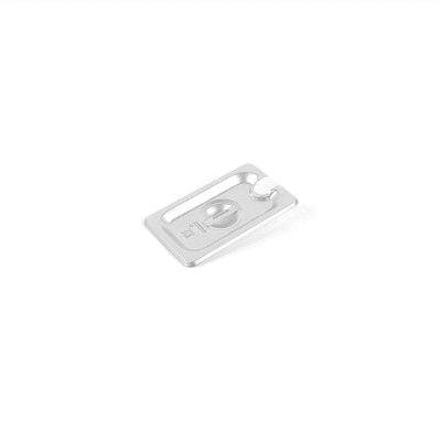 Kitchen Tek Stainless Steel Slotted Lid - Fits 1/9 Size Steam Table Pan - 12 count box