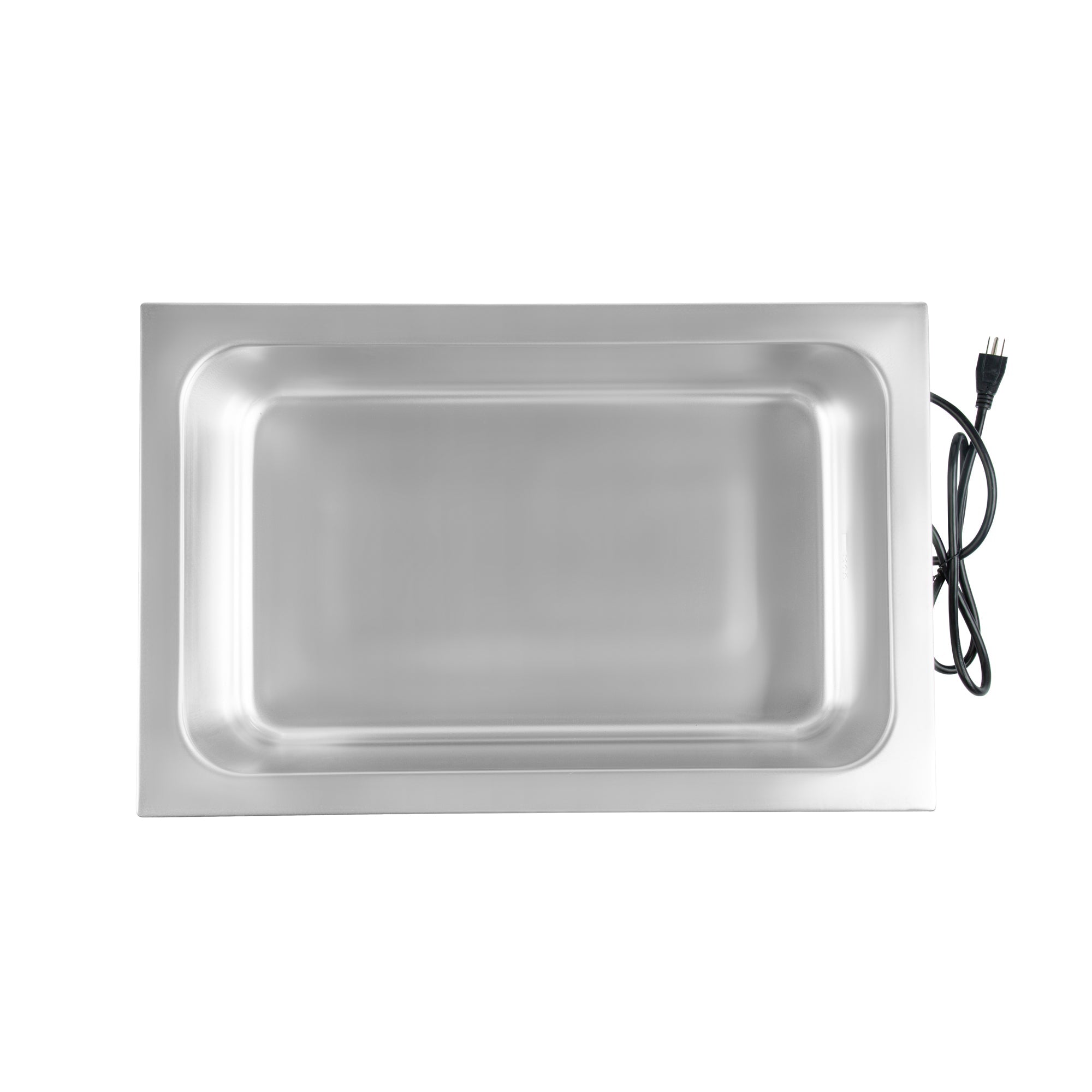 Hi Tek Stainless Steel Full Size Electric Countertop Food Warmer - 120V, 1200W - 12'' x 20'' - 1 count box