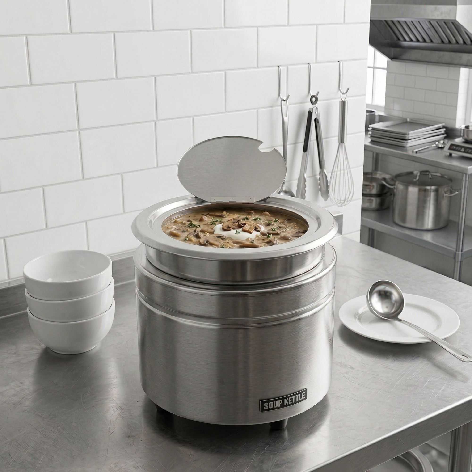 Hi Tek 11 qt Stainless Steel Warmer - 120V, 800W - 1 count box