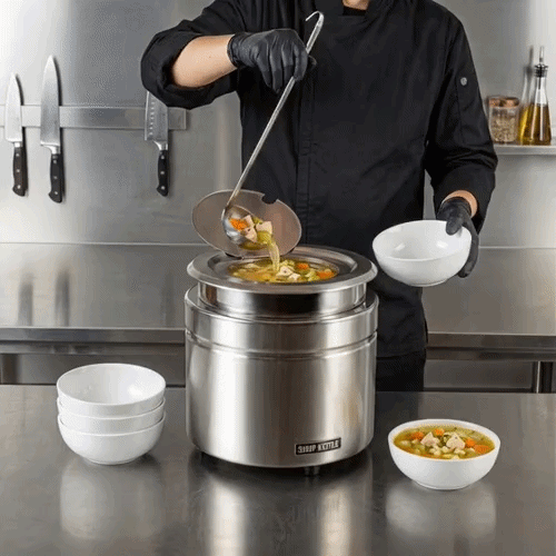 Hi Tek 11 qt Stainless Steel Warmer - 120V, 800W - 1 count box