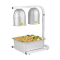 Hi Tek Aluminum Free Standing Heat Lamp - with 2 Bulbs, 120V, 500W - 1 count box
