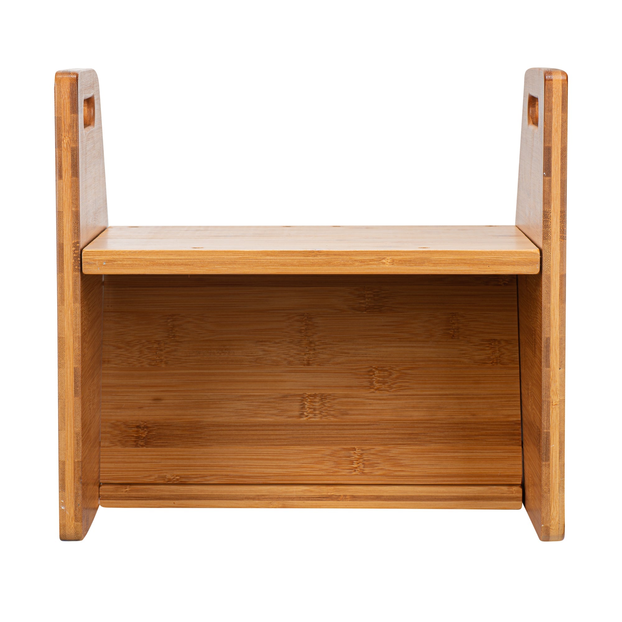 Met Lux Bamboo Cereal Dispenser Stand - Holds 2 Dispensers - 13 3/4" x 15 1/2" x 13" - 1 count box