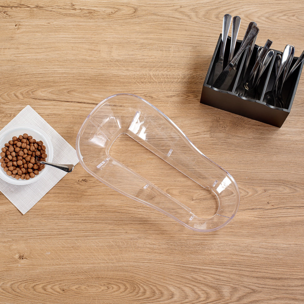 Met Lux Clear Plastic Dispenser Filling Funnel - Fits 3.5 and 5 gal Cereal Dispensers - 1 count box