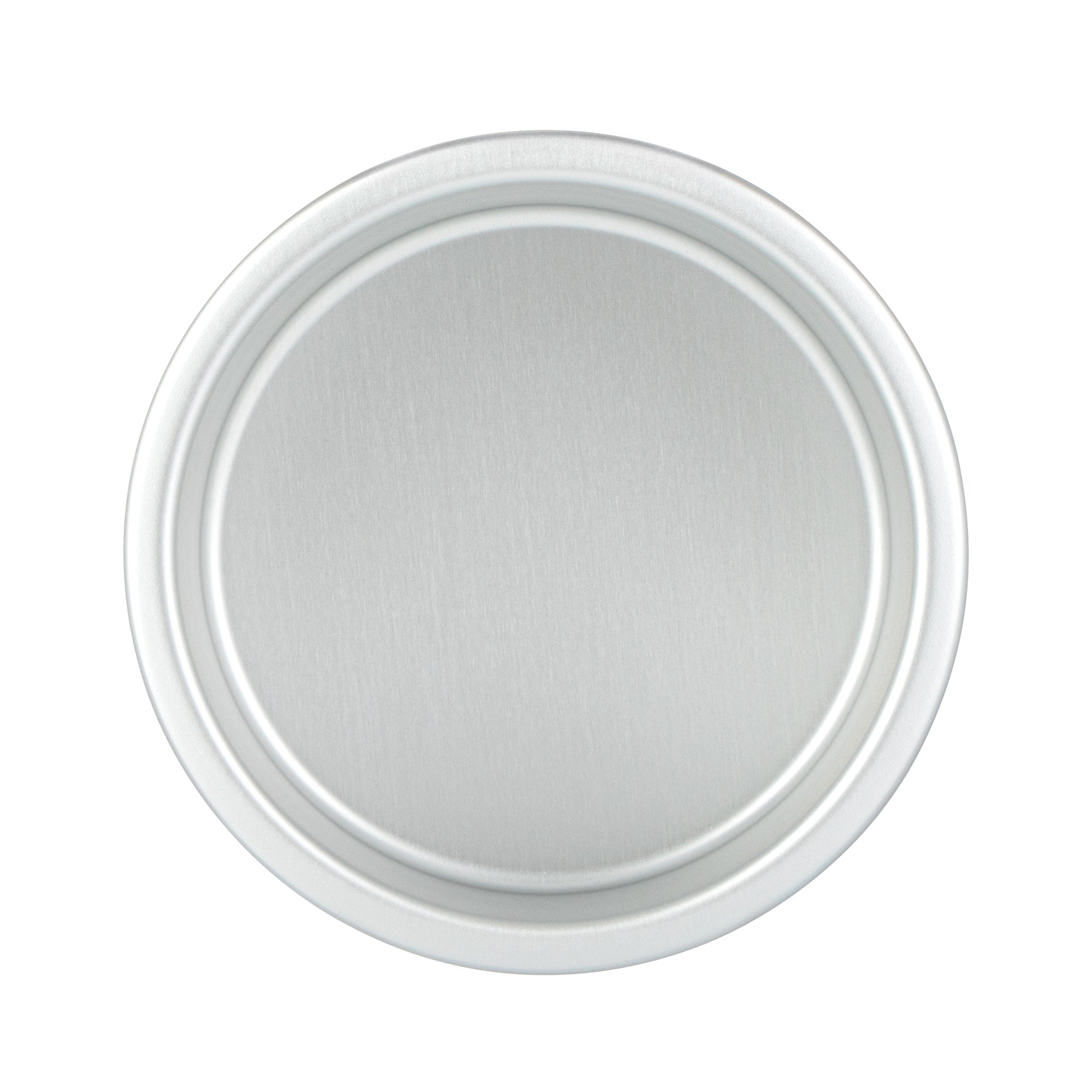 Met Lux Round Aluminum Straight-Sided Cake Pan - 4" x 4" x 2" - 1 count box
