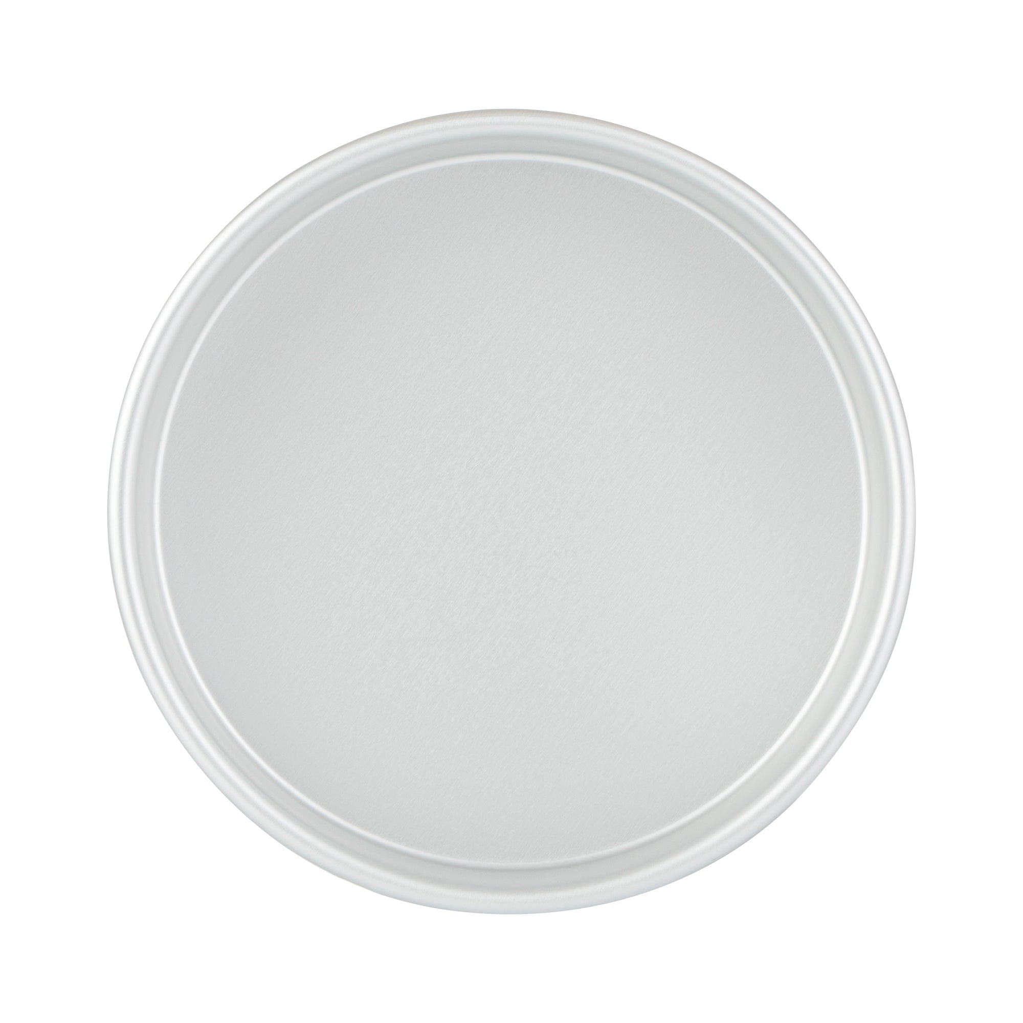 Met Lux Round Aluminum Straight-Sided Cake Pan - 8" x 8" x 2" - 12 count box