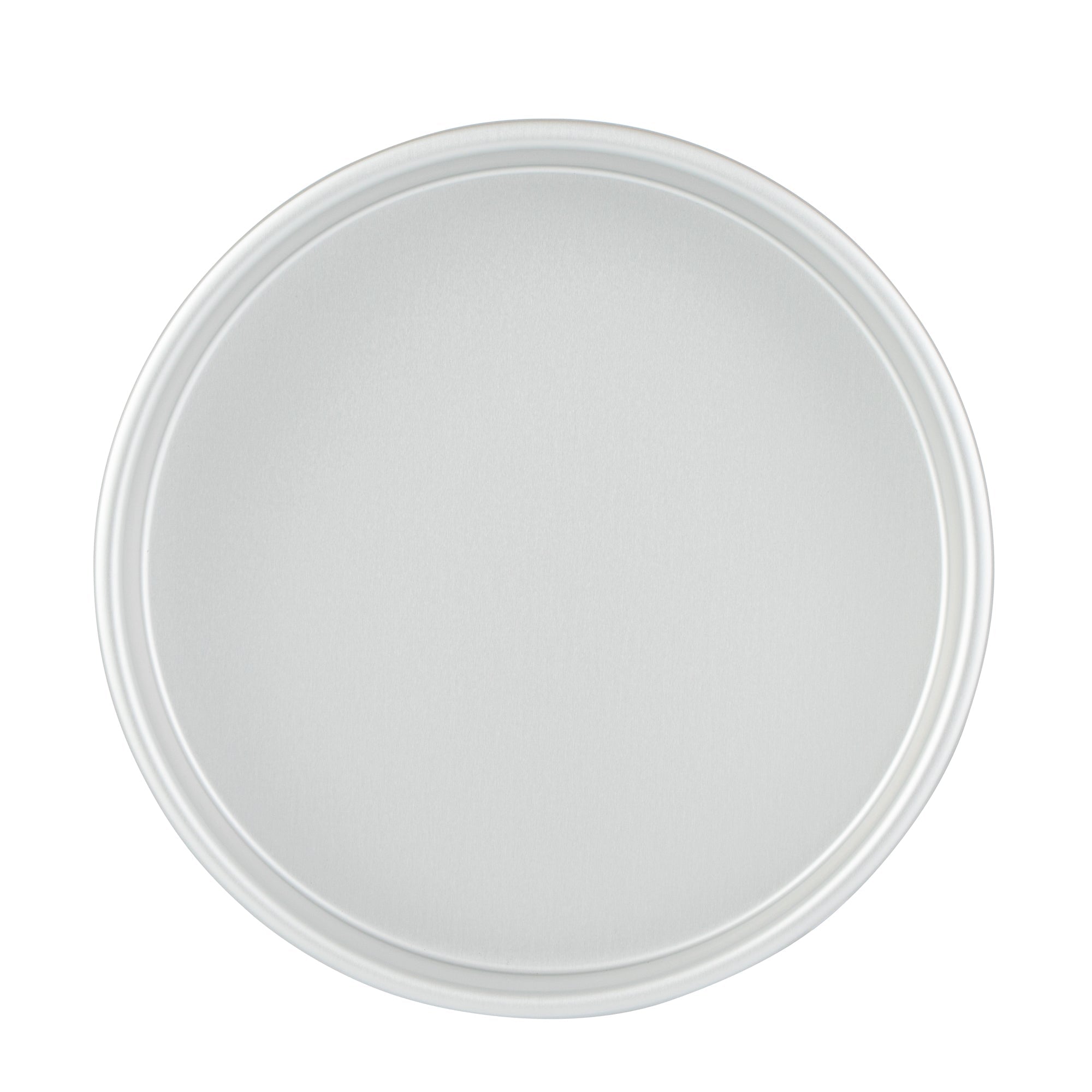 Met Lux Round Aluminum Straight-Sided Cake Pan - 9" x 9" x 2" - 12 count box