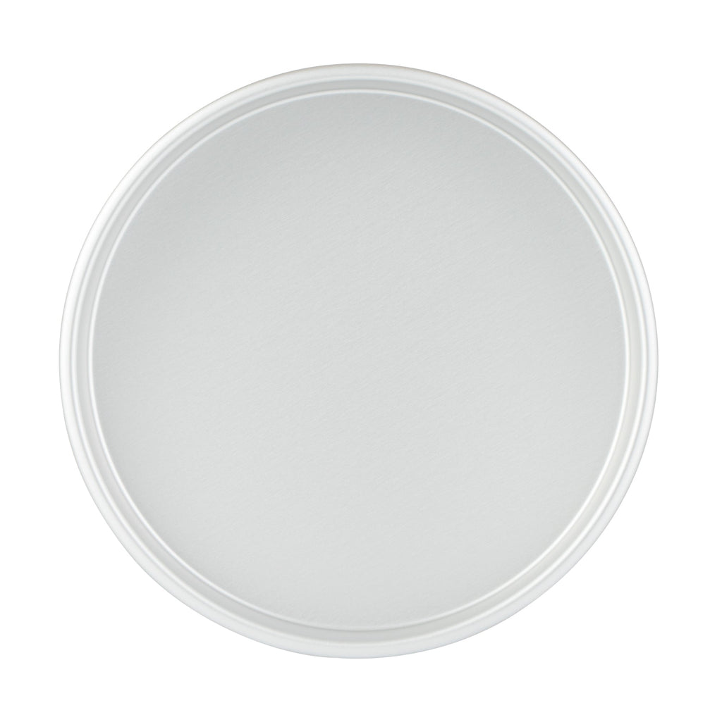 Met Lux Round Aluminum Straight-Sided Cake Pan - 10" x 10" x 2" - 12 count box