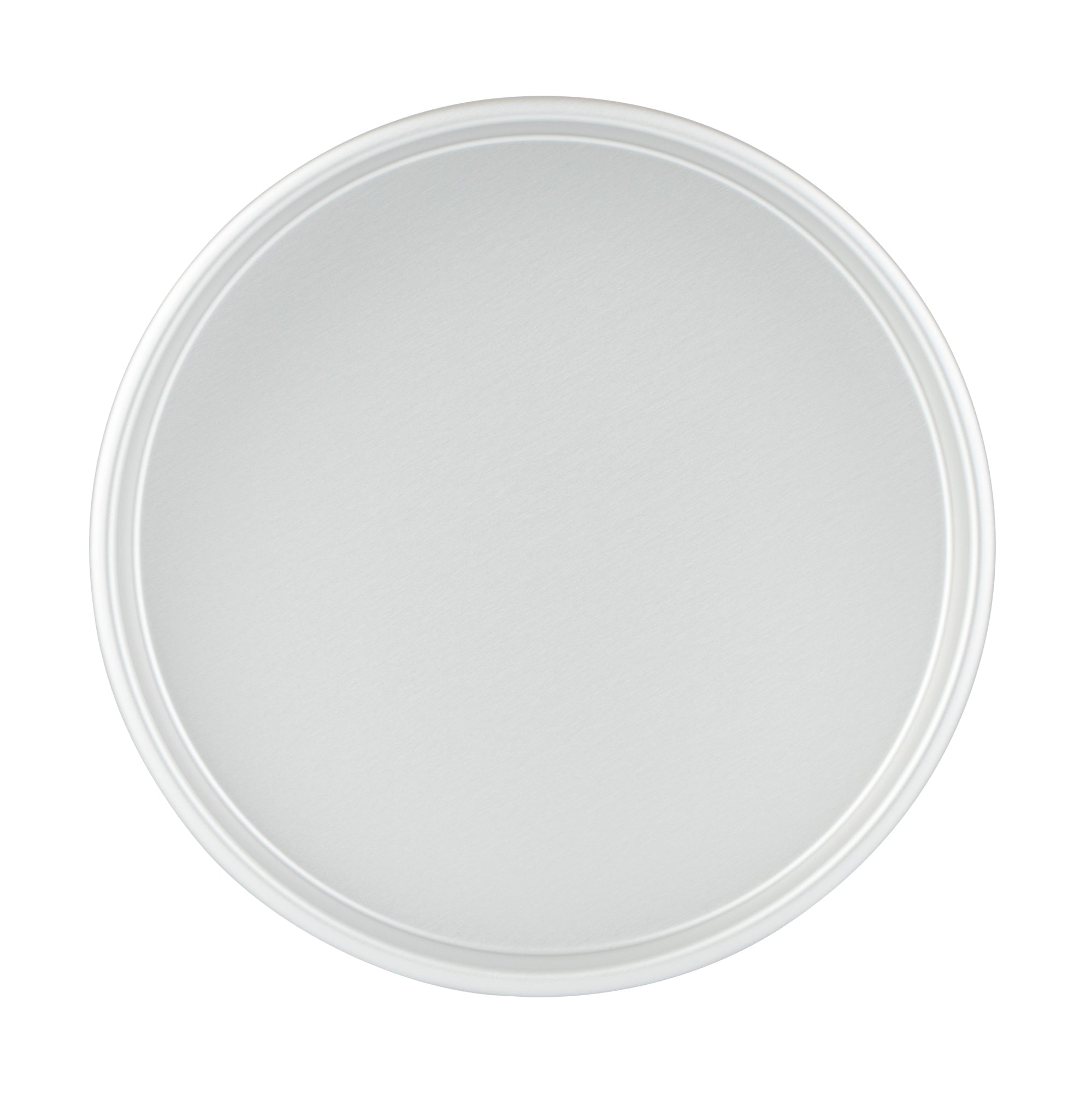 Met Lux Round Aluminum Straight-Sided Cake Pan - 10" x 10" x 2" - 12 count box