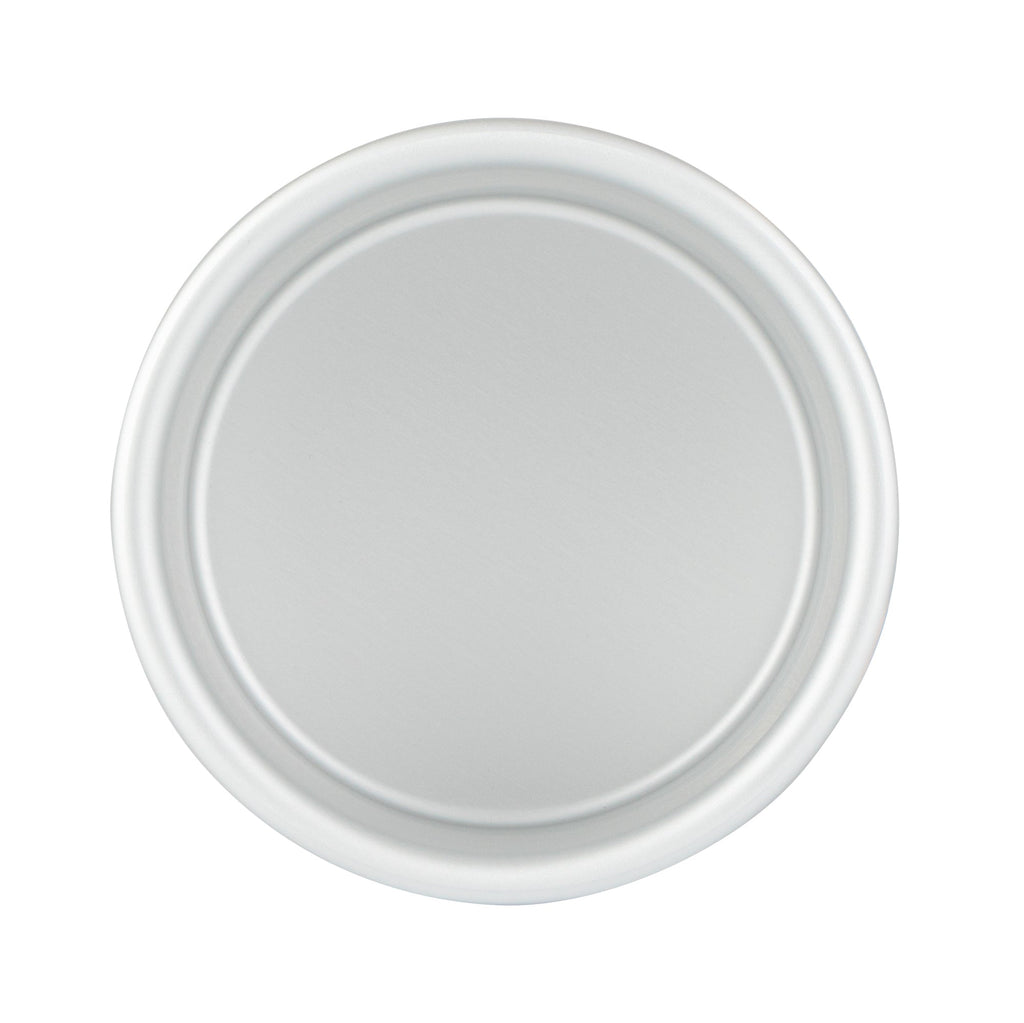 Met Lux Round Aluminum Straight-Sided Cake Pan - 4" x 4" x 3" - 1 count box