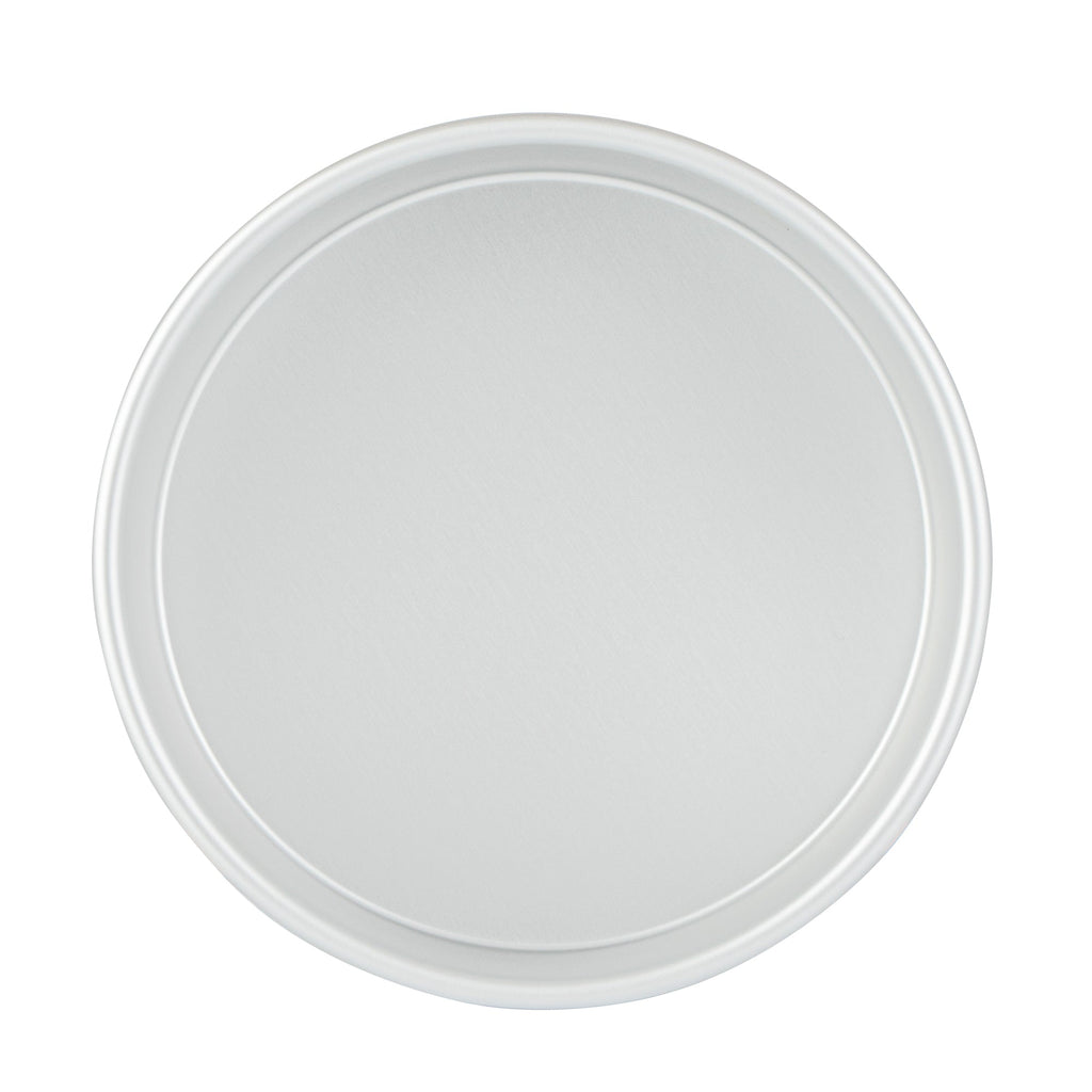 Met Lux Round Aluminum Straight-Sided Cake Pan - 8" x 8" x 3" - 1 count box