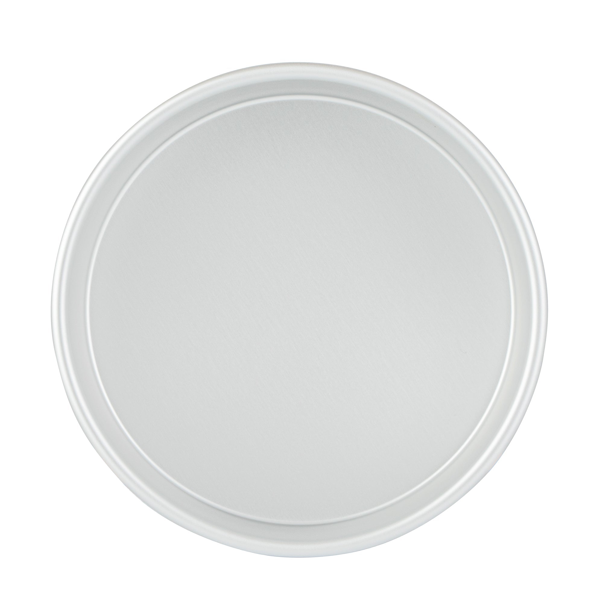 Met Lux Round Aluminum Straight-Sided Cake Pan - 8" x 8" x 3" - 12 count box