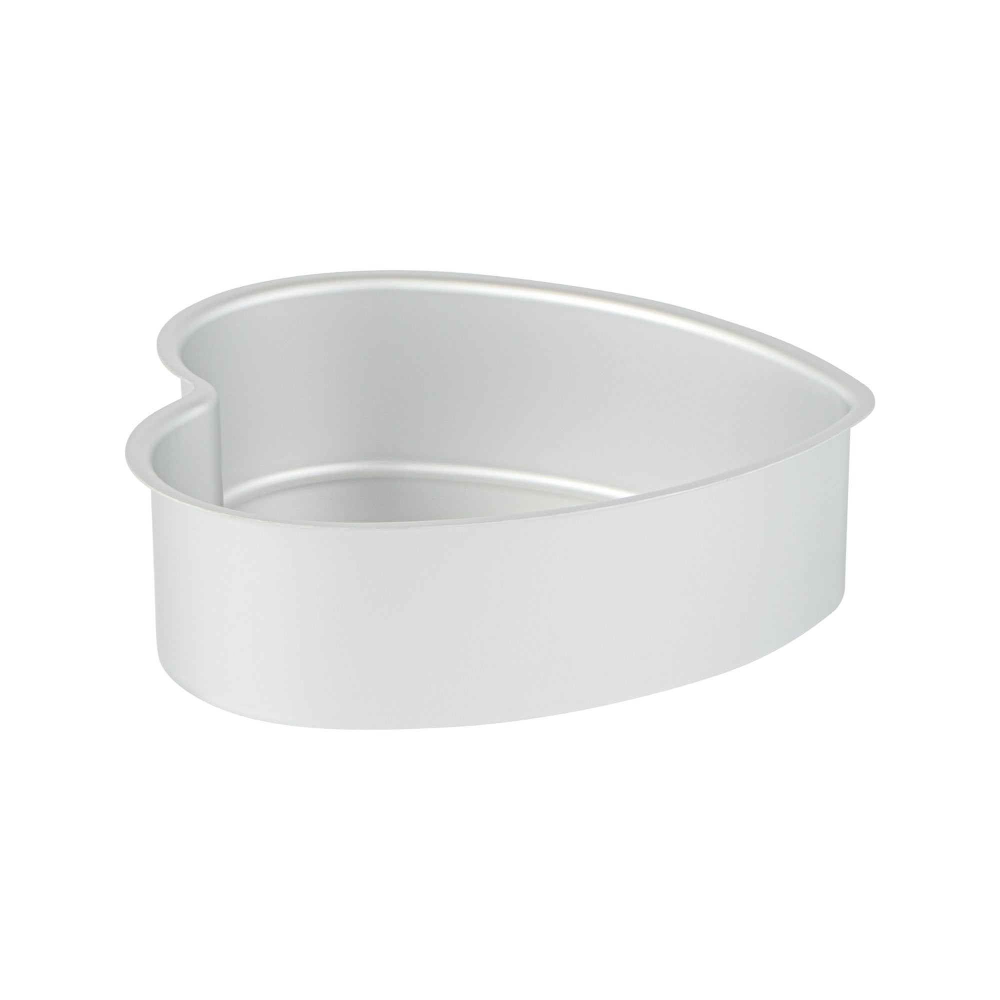 Met Lux Heart Aluminum Cake Pan - 6" x 6" x 2" - 12 count box