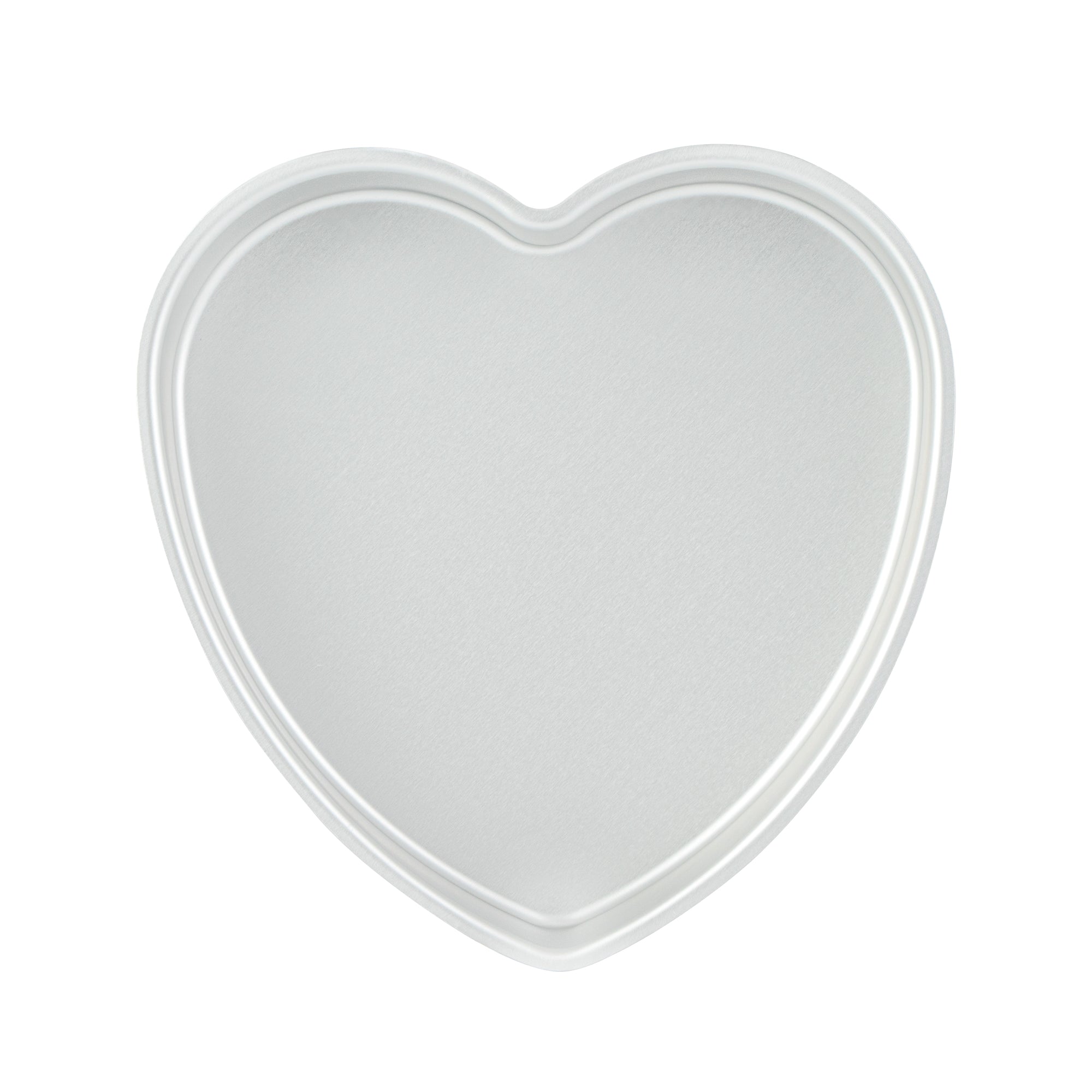 Met Lux Heart Aluminum Cake Pan - 8" x 8" x 2" - 1 count box