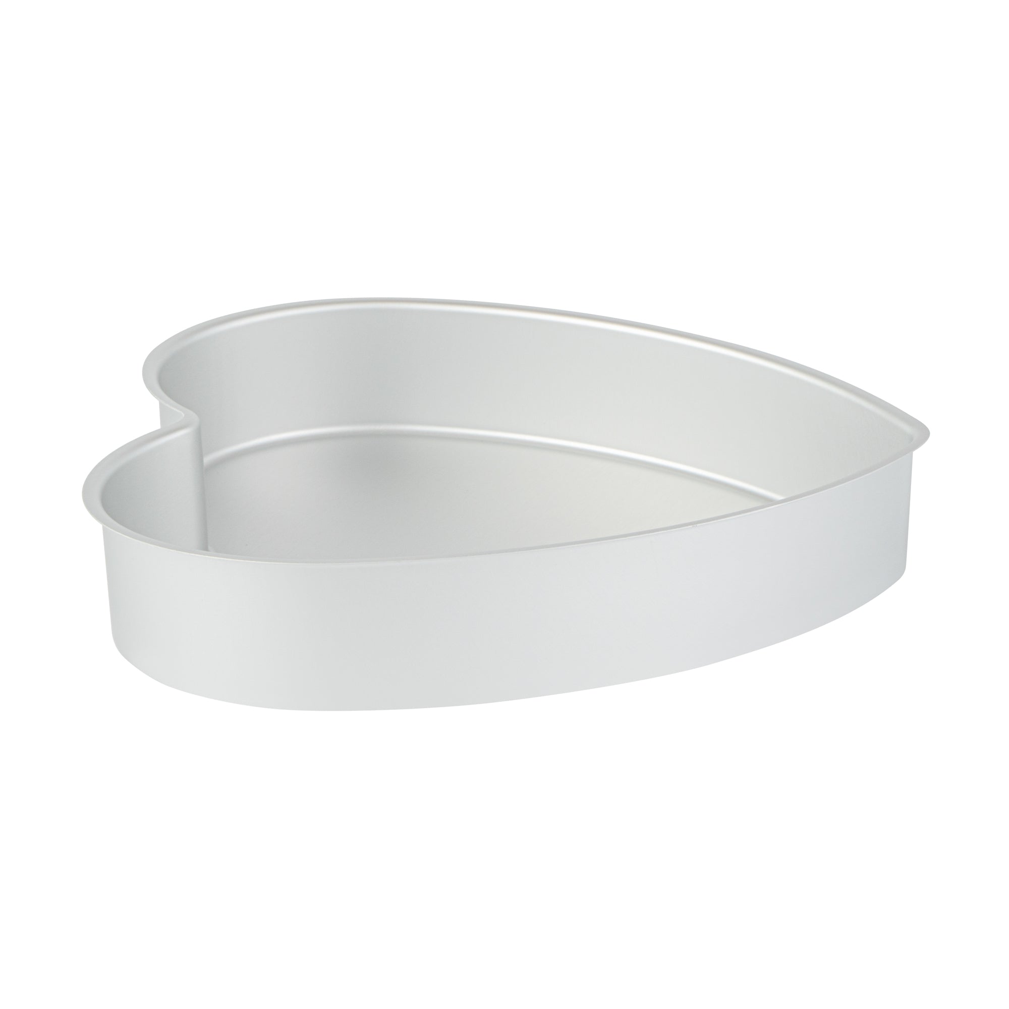 Met Lux Heart Aluminum Cake Pan - 10" x 10" x 2" - 12 count box