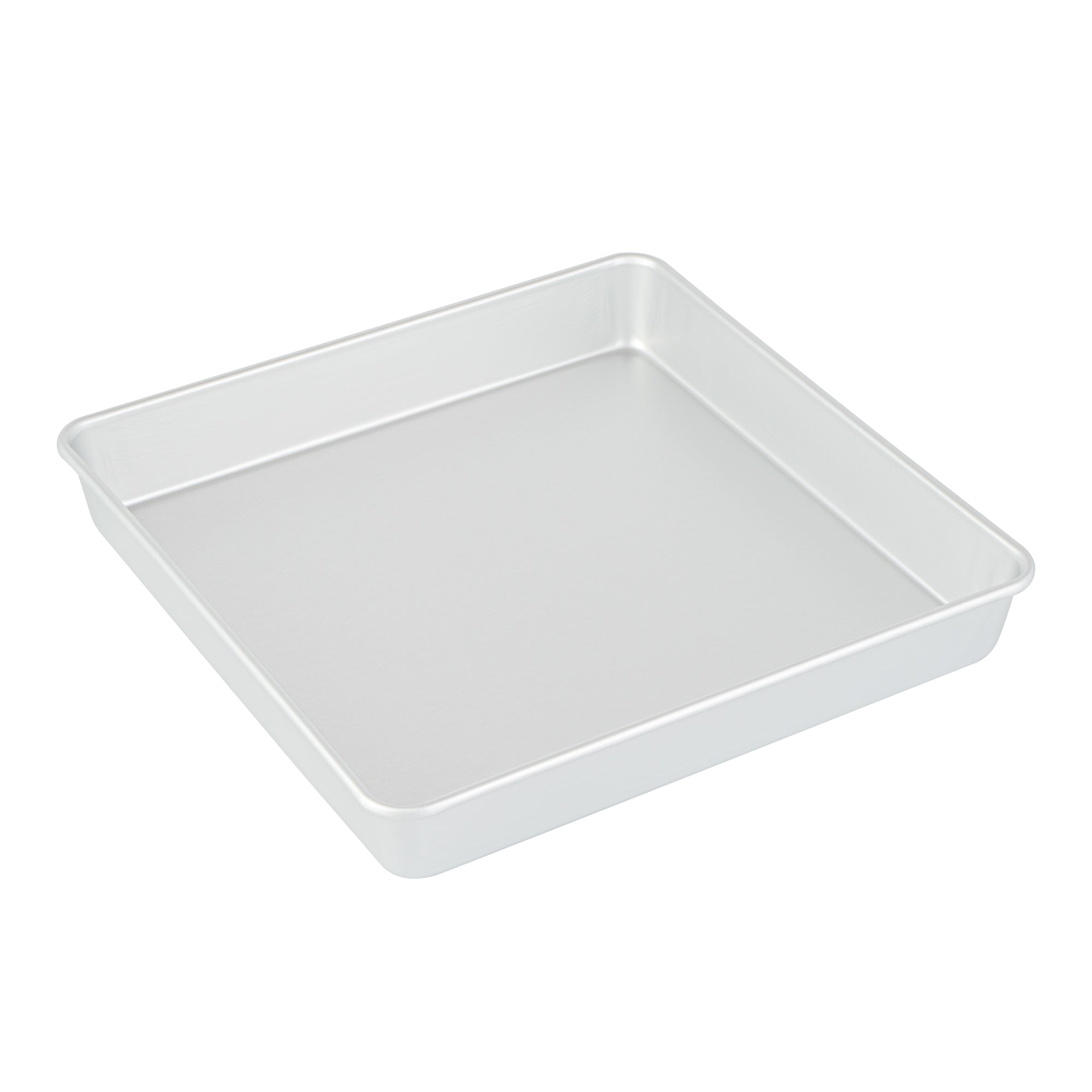 Met Lux Square Aluminum Cake Pan - 12" x 12" x 2" - 1 count box
