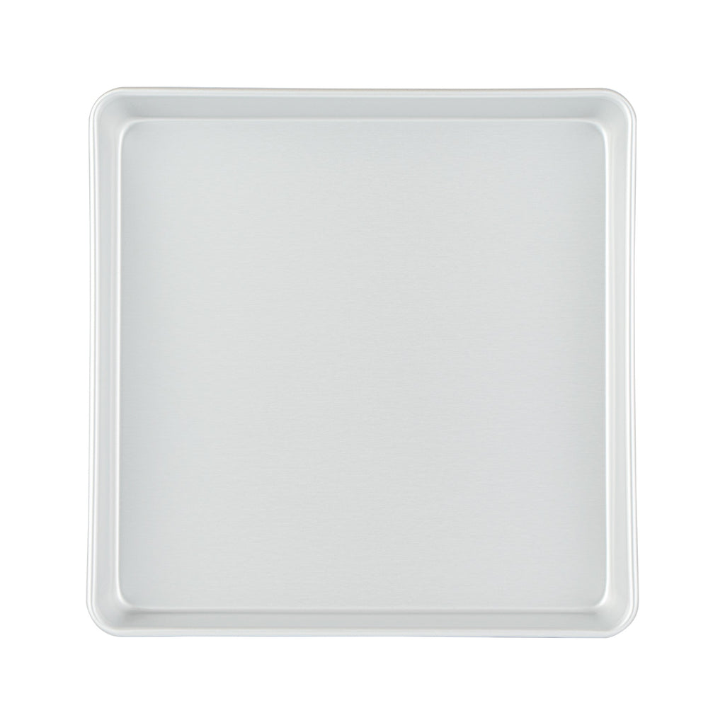 Met Lux Square Aluminum Cake Pan - 12" x 12" x 2" - 1 count box