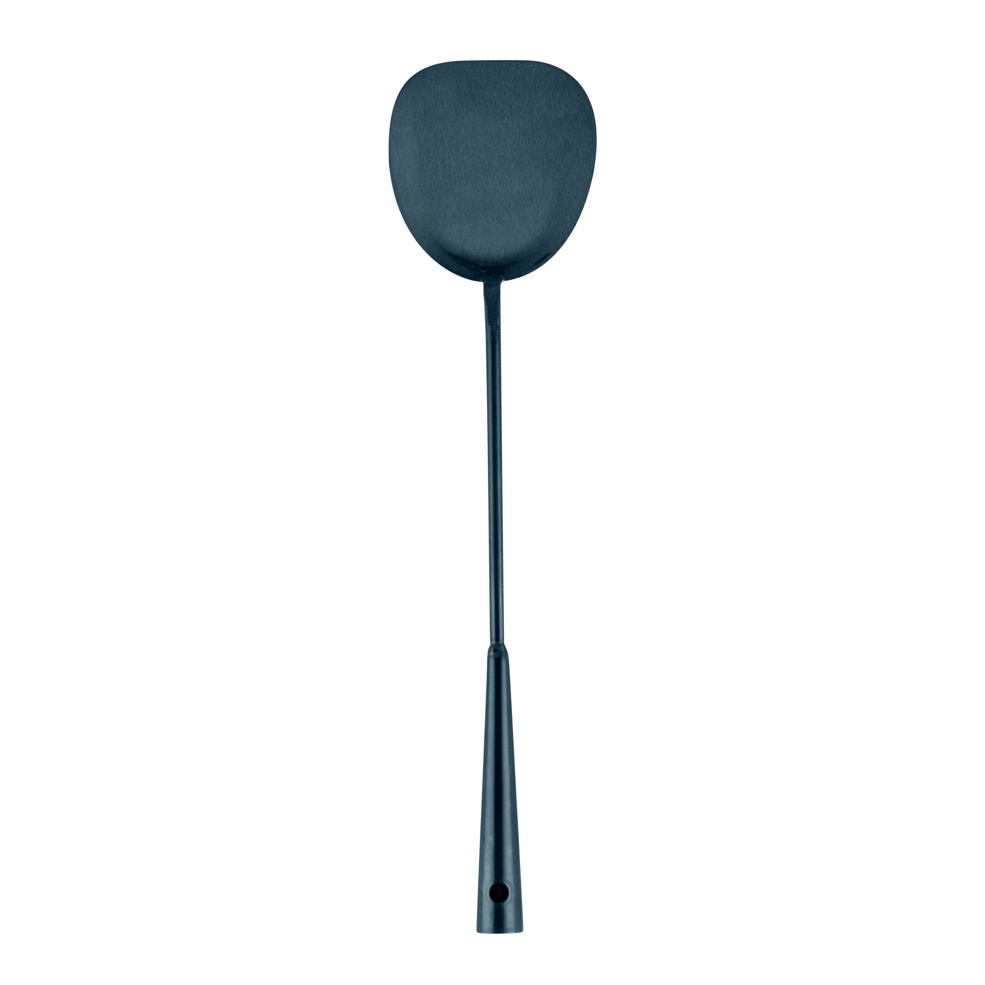 Motomori Blue Carbon Steel Wok Spatula - Pre-seasoned - 15 1/2'' - 1 count box