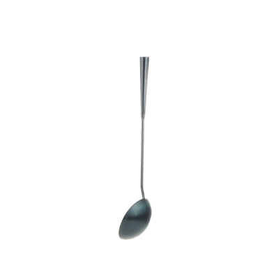 Motomori Blue Carbon Steel Wok Ladle - Pre-seasoned - 16" - 1 count box