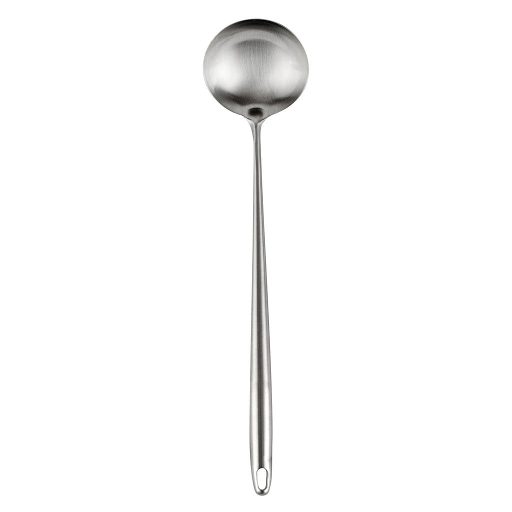 Motomori Stainless Steel Wok Ladle - 17'' - 1 count box