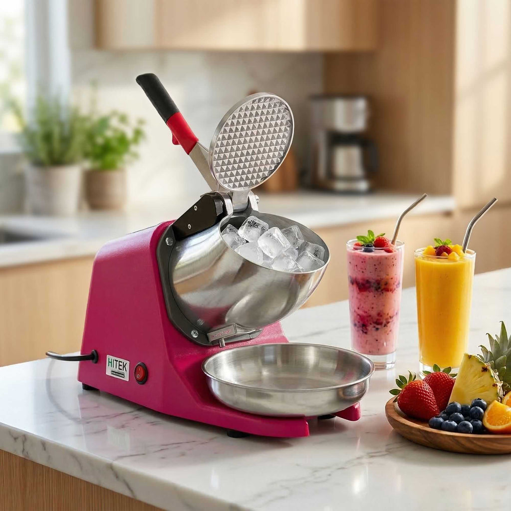Hi Tek Pink Countertop Ice Crusher - 110V, 350W - 1 count box