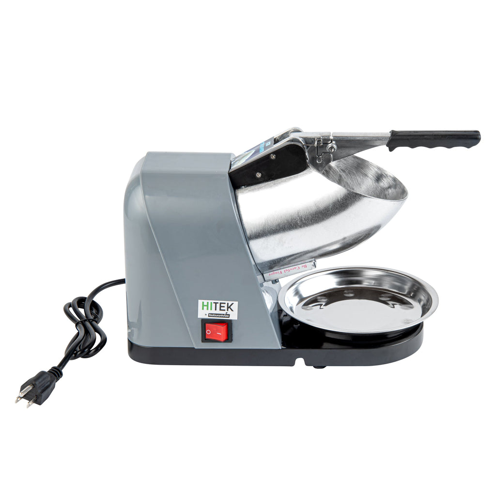 Hi Tek Gray Countertop Ice Crusher - Detachable Inlet & Bowl, 110V, 350W - 1 count box