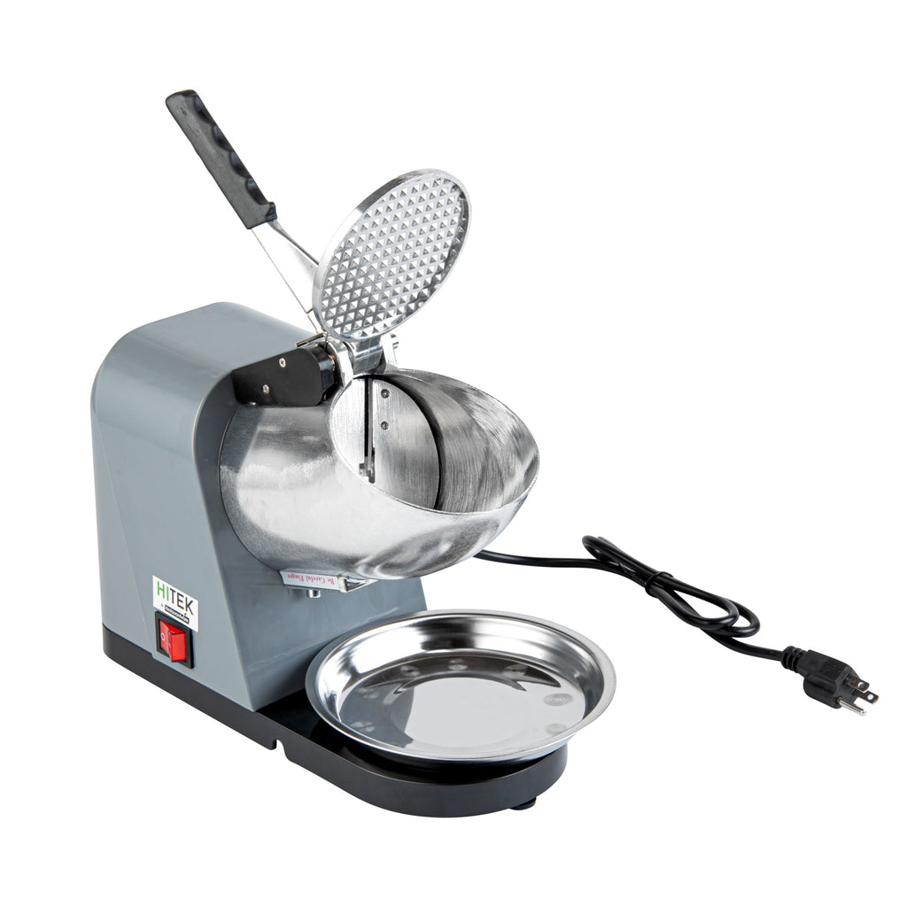 Hi Tek Gray Countertop Ice Crusher - Detachable Inlet & Bowl, 110V, 350W - 1 count box