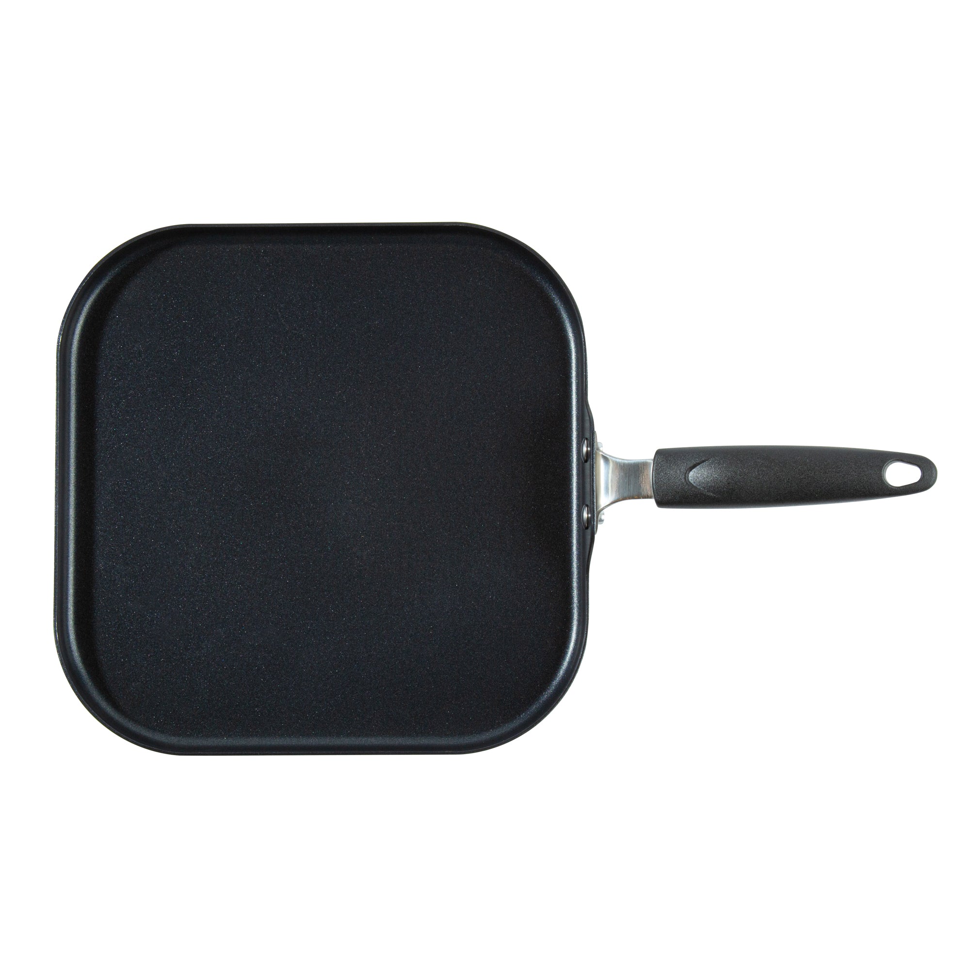 Met Lux Square Aluminum Griddle - Non-Stick, with Bakelite Handles - 11" - 1 count box
