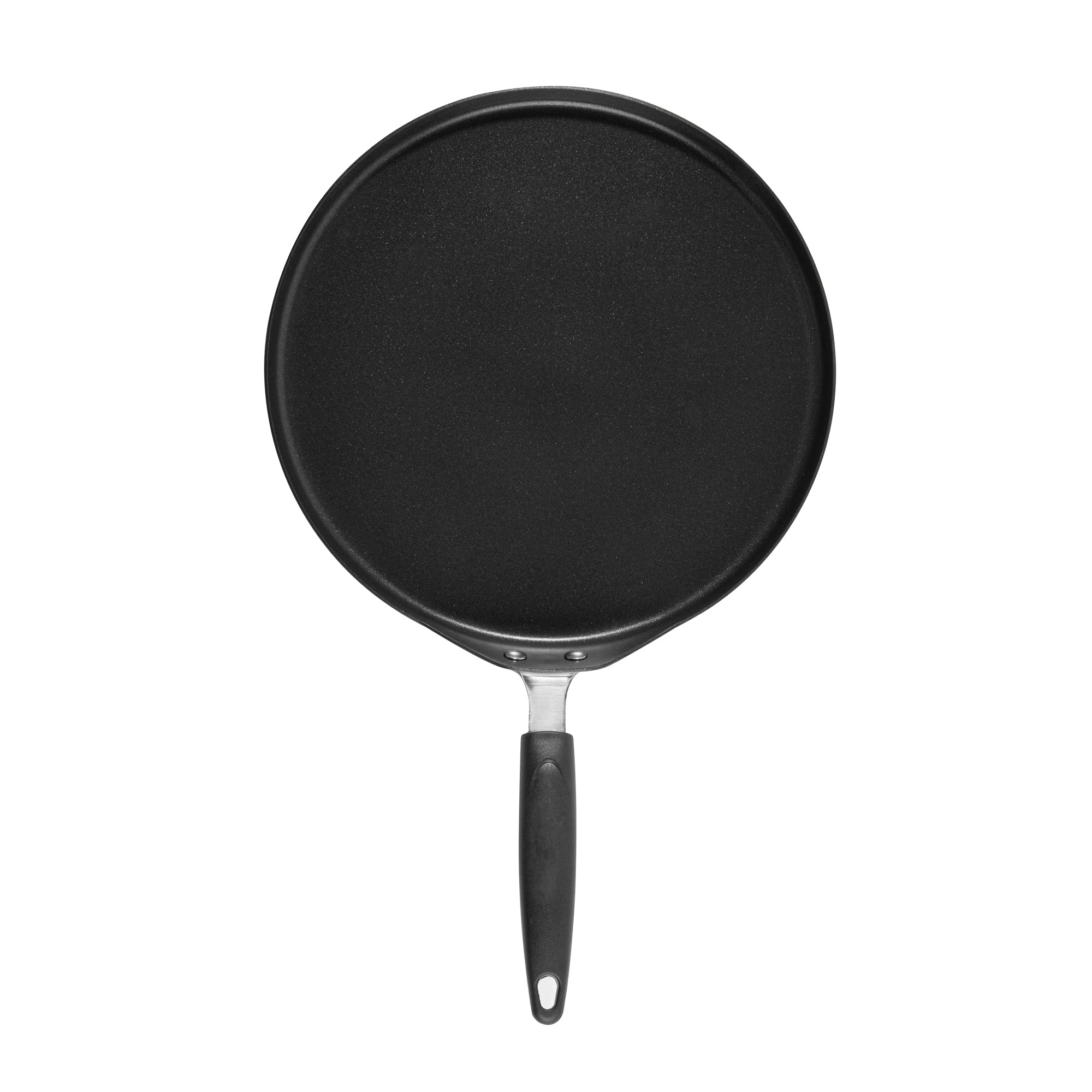 Met Lux Round Aluminum Griddle - Non-Stick, with Bakelite Handles - 12" - 1 count box