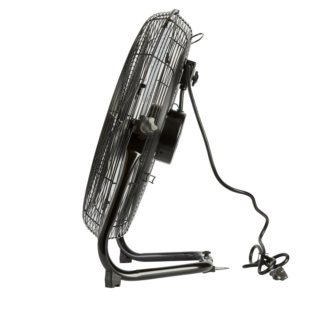 Wind Blade 3-Speed Industrial Floor Fan - Tilt Head, 1/6 HP, 4,750 CFM - 20" - 1 count box