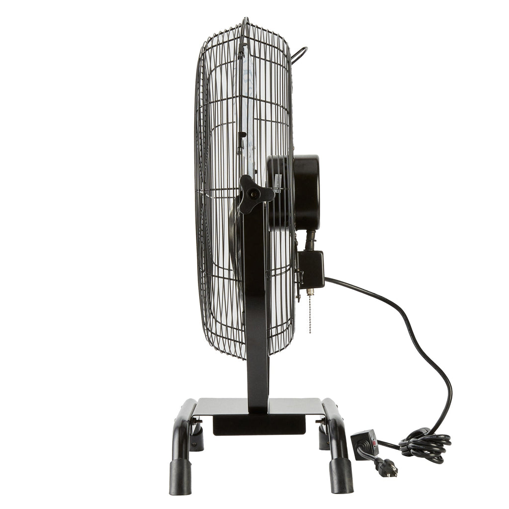 Wind Blade 3-Speed Industrial Floor / Wall-Mount Fan - Tilt Head, 1/6 HP, 4,650 CFM - 20" - 1 count box