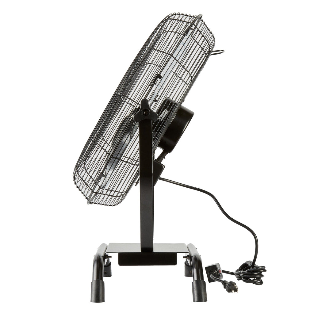 Wind Blade 3-Speed Industrial Floor / Wall-Mount Fan - Tilt Head, 1/6 HP, 4,650 CFM - 20" - 1 count box