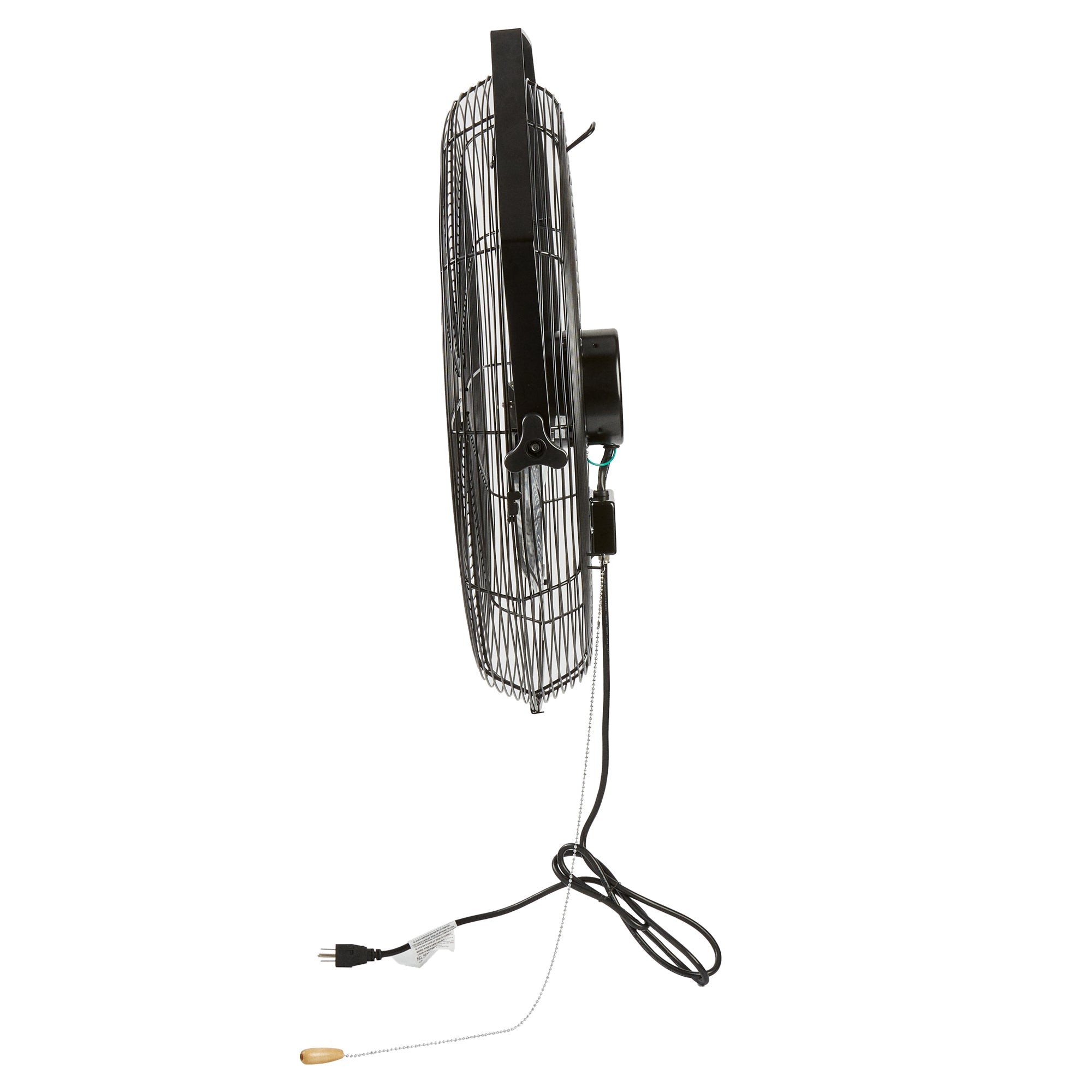 Wind Blade 3-Speed Industrial Wall-Mount Fan - Tilt Head, 1/3 HP, 6,250 CFM - 24" - 1 count box