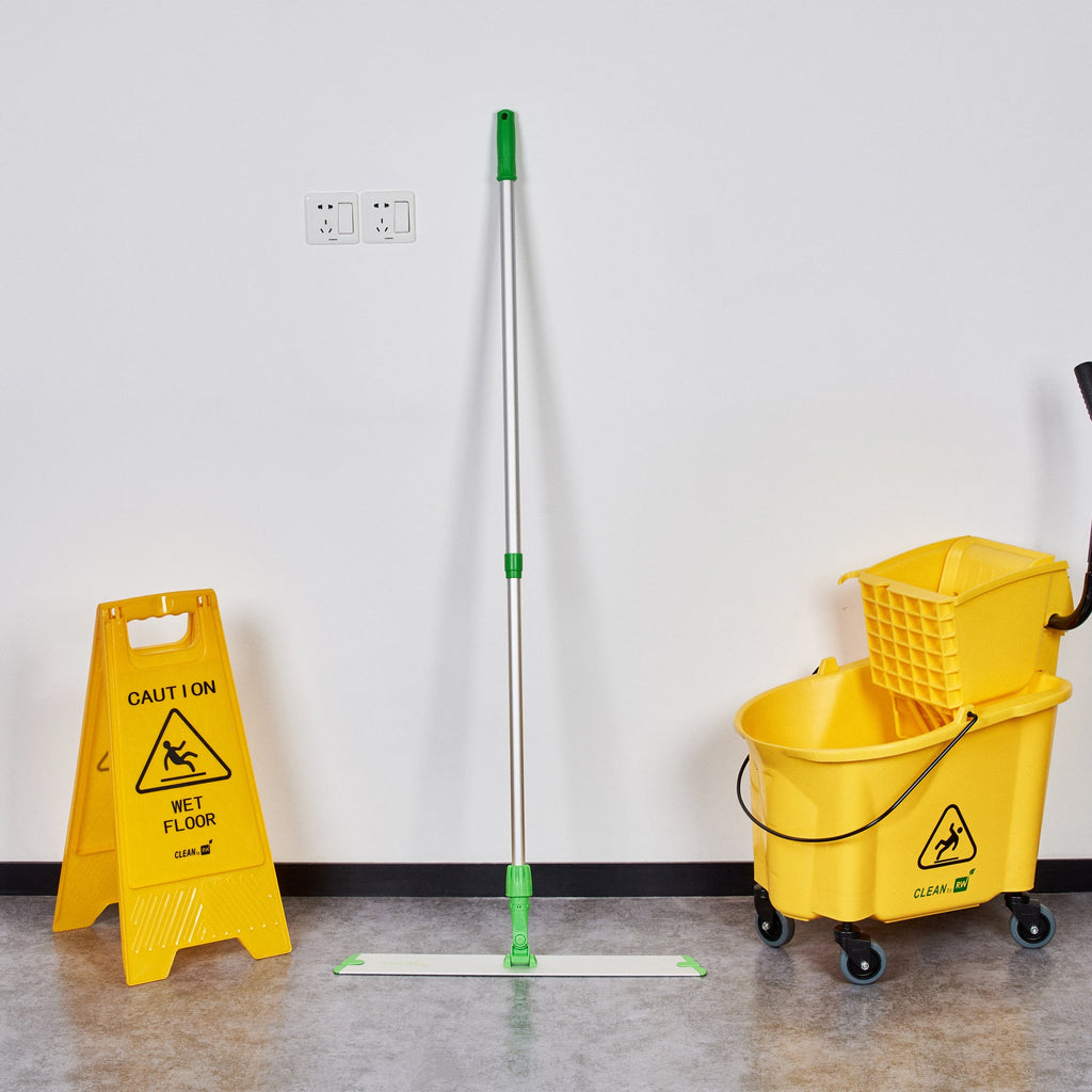 RW Clean Green Aluminum Telescopic Mop Pole Handle - 59 3/4" - 1 count box