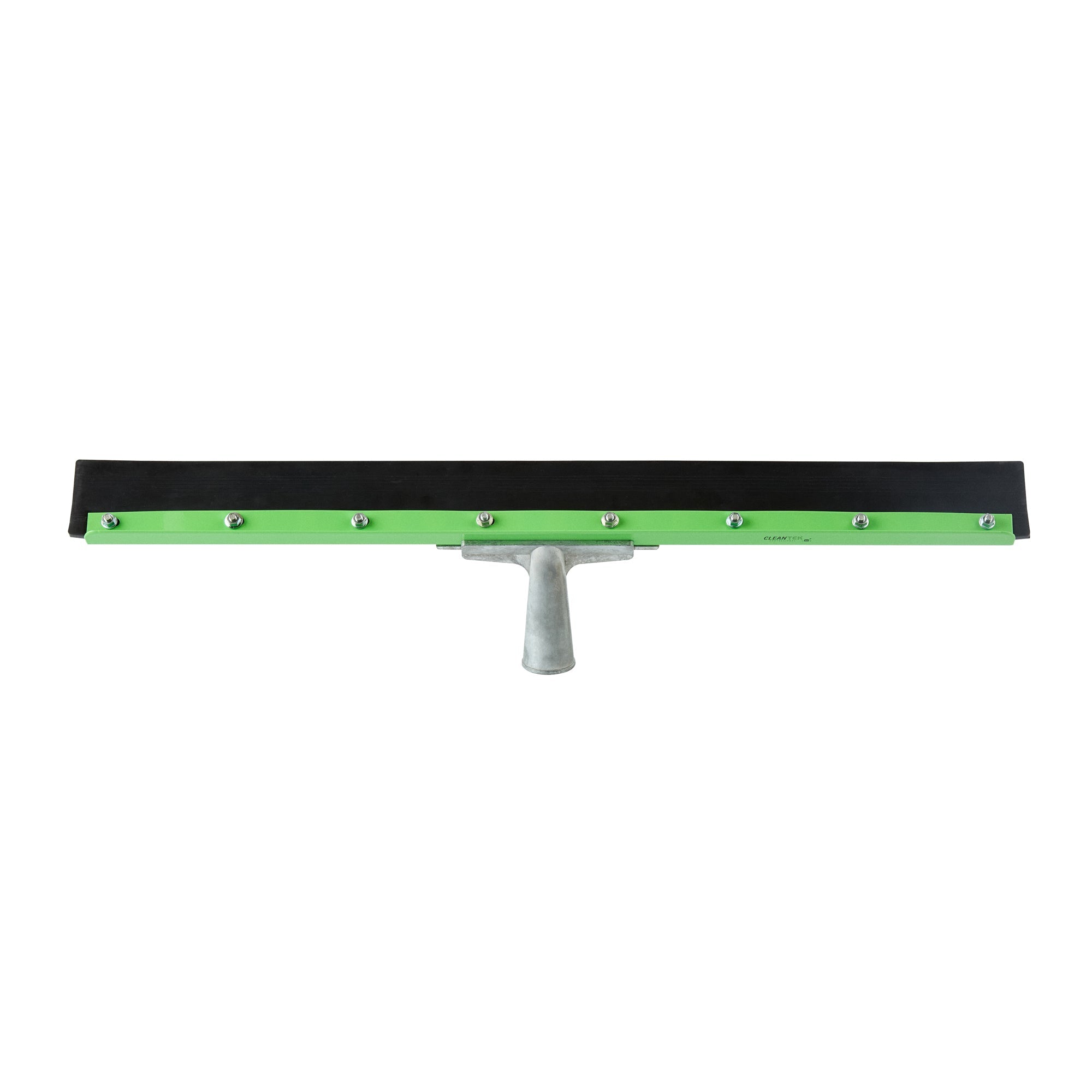 Clean Tek Professional Green Steel Heavy-Duty Floor Squeegee - 24" - 1 count box