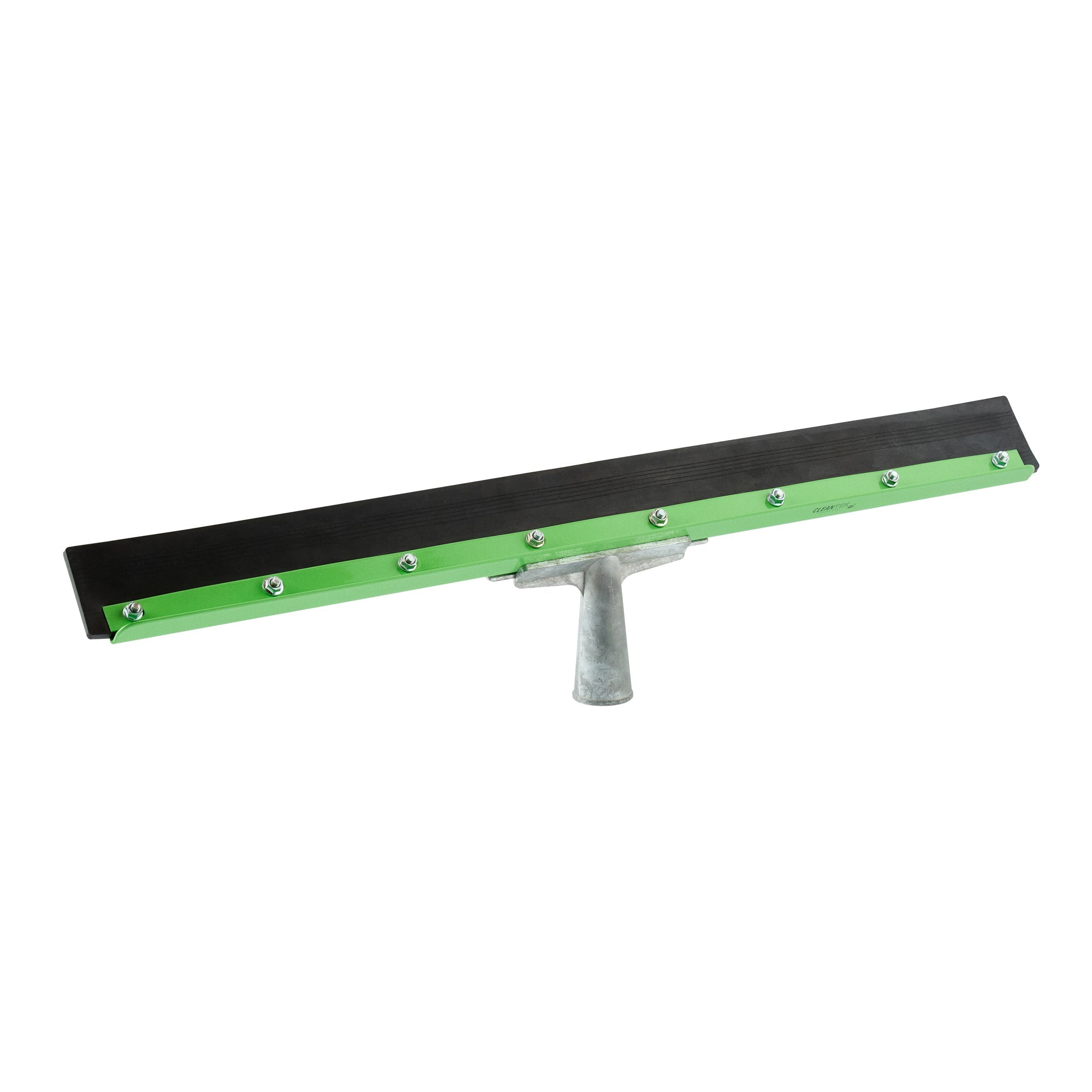 Clean Tek Professional Green Steel Heavy-Duty Floor Squeegee - 24" - 1 count box