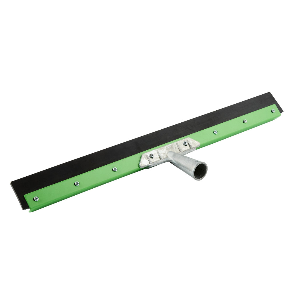 Clean Tek Professional Green Steel Heavy-Duty Floor Squeegee - 24" - 1 count box