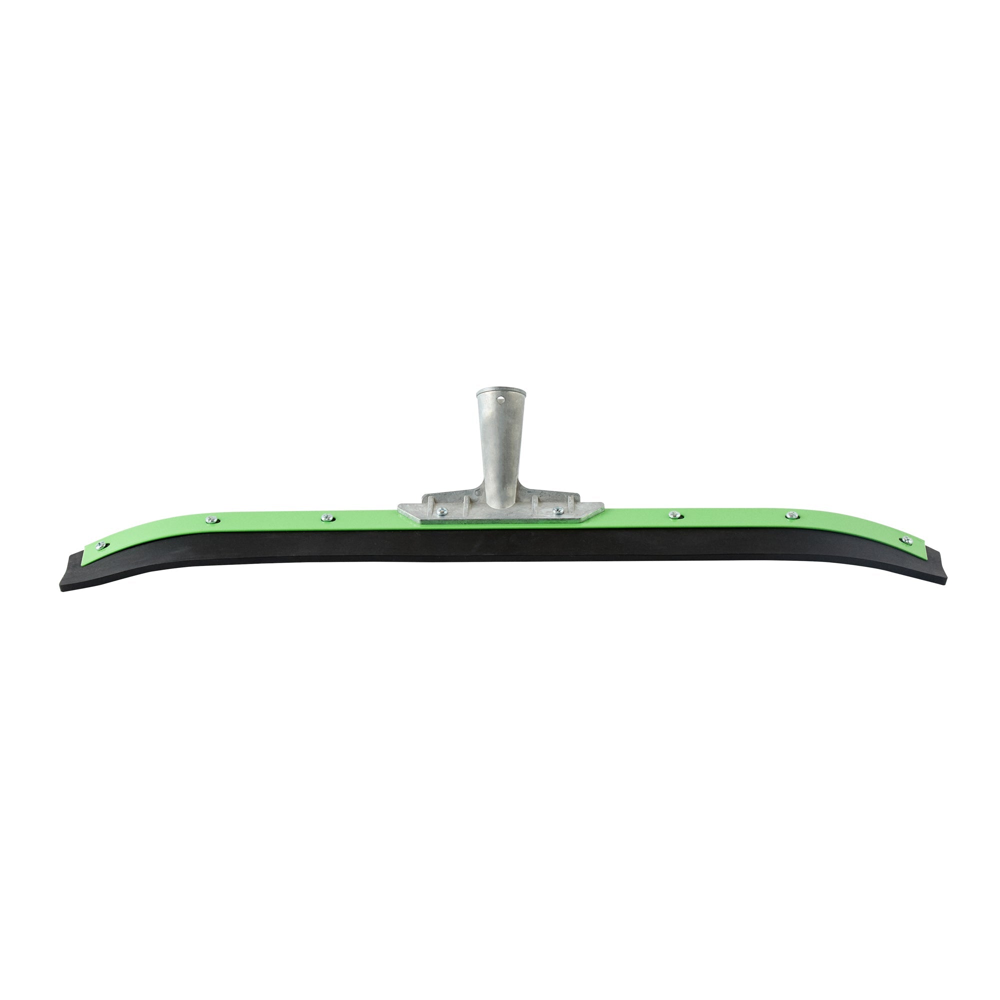 Clean Tek Professional Green Steel Heavy-Duty Floor Squeegee - Curved - 24" - 1 count box