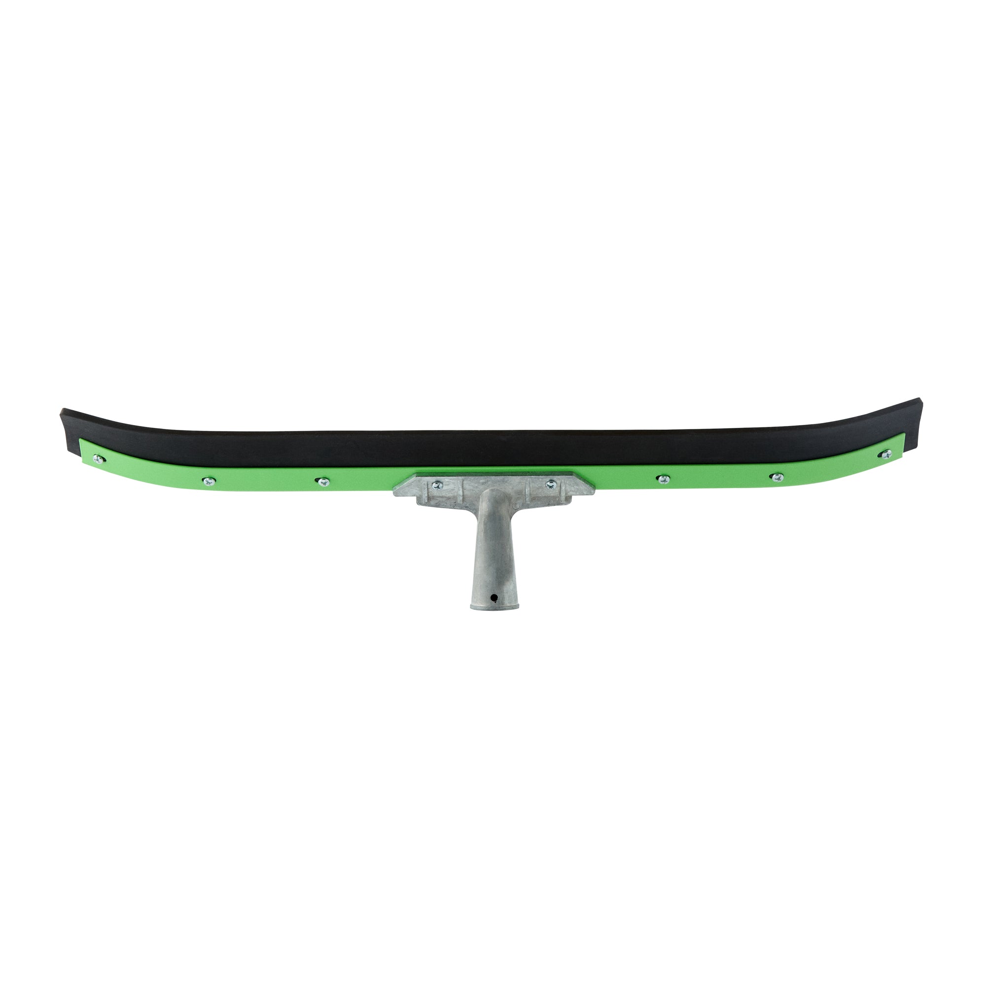 Clean Tek Professional Green Steel Heavy-Duty Floor Squeegee - Curved - 24" - 1 count box