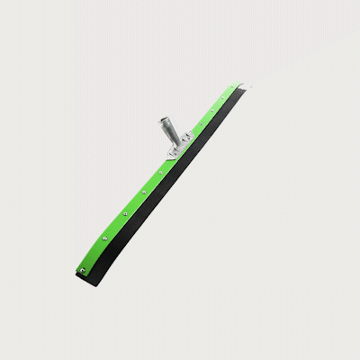 Clean Tek Professional Green Steel Heavy-Duty Floor Squeegee - Curved - 35 3/4" - 1 count box