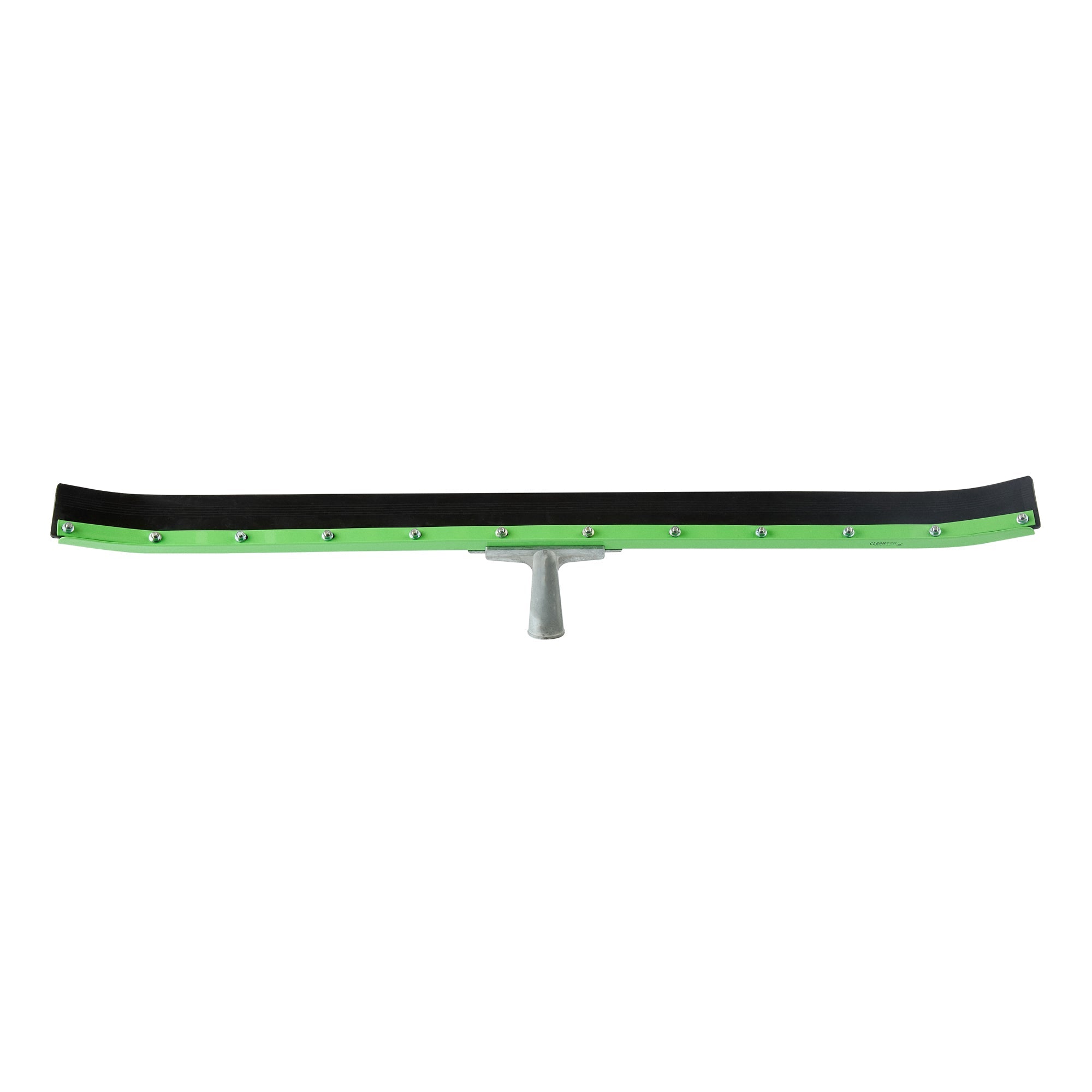 Clean Tek Professional Green Steel Heavy-Duty Floor Squeegee - Curved - 35 3/4" - 1 count box
